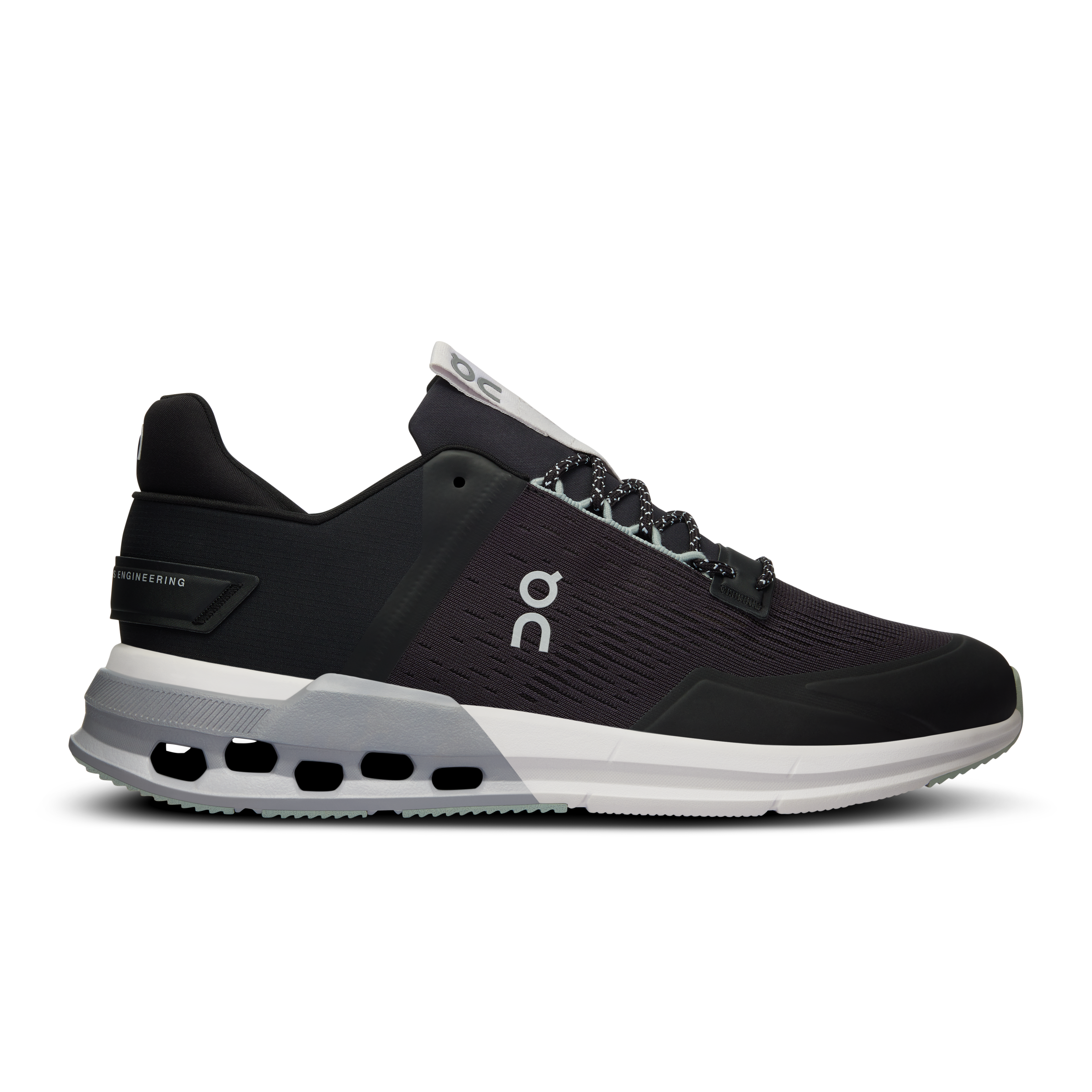 On Cloudnova Flux Black & Mineral Men Active life Shoes