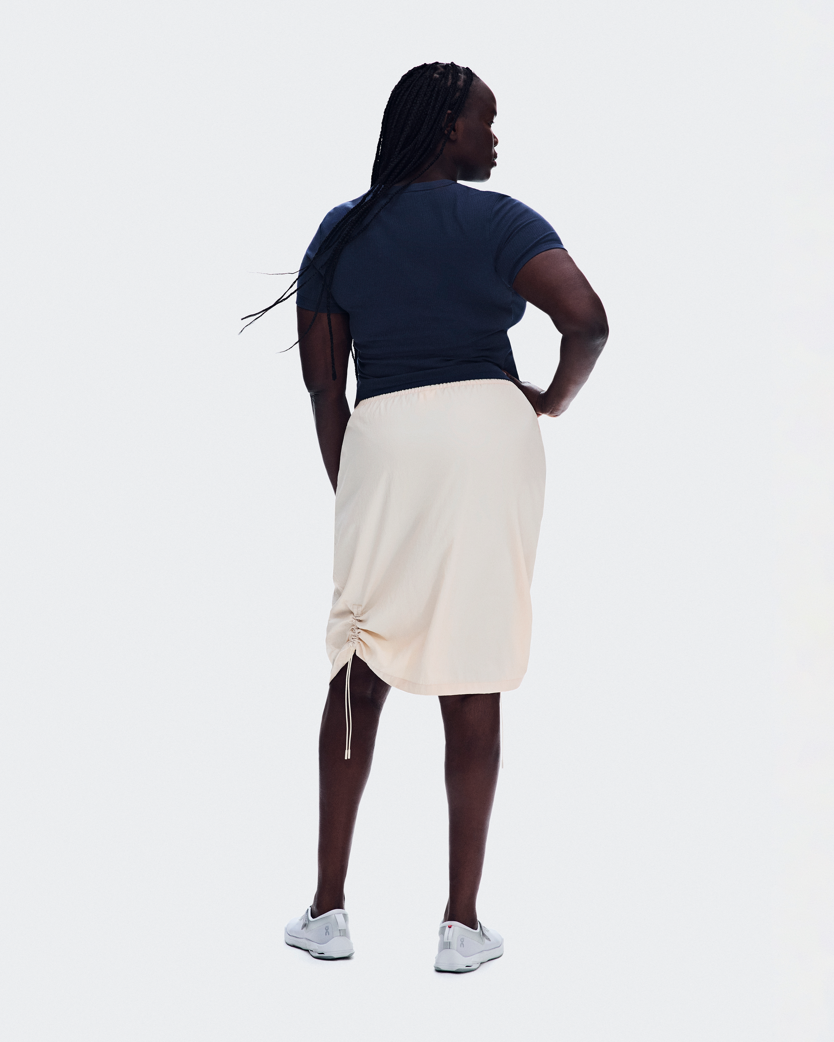 All-Day Ribbed T-ShirtWomen / Midnight / L