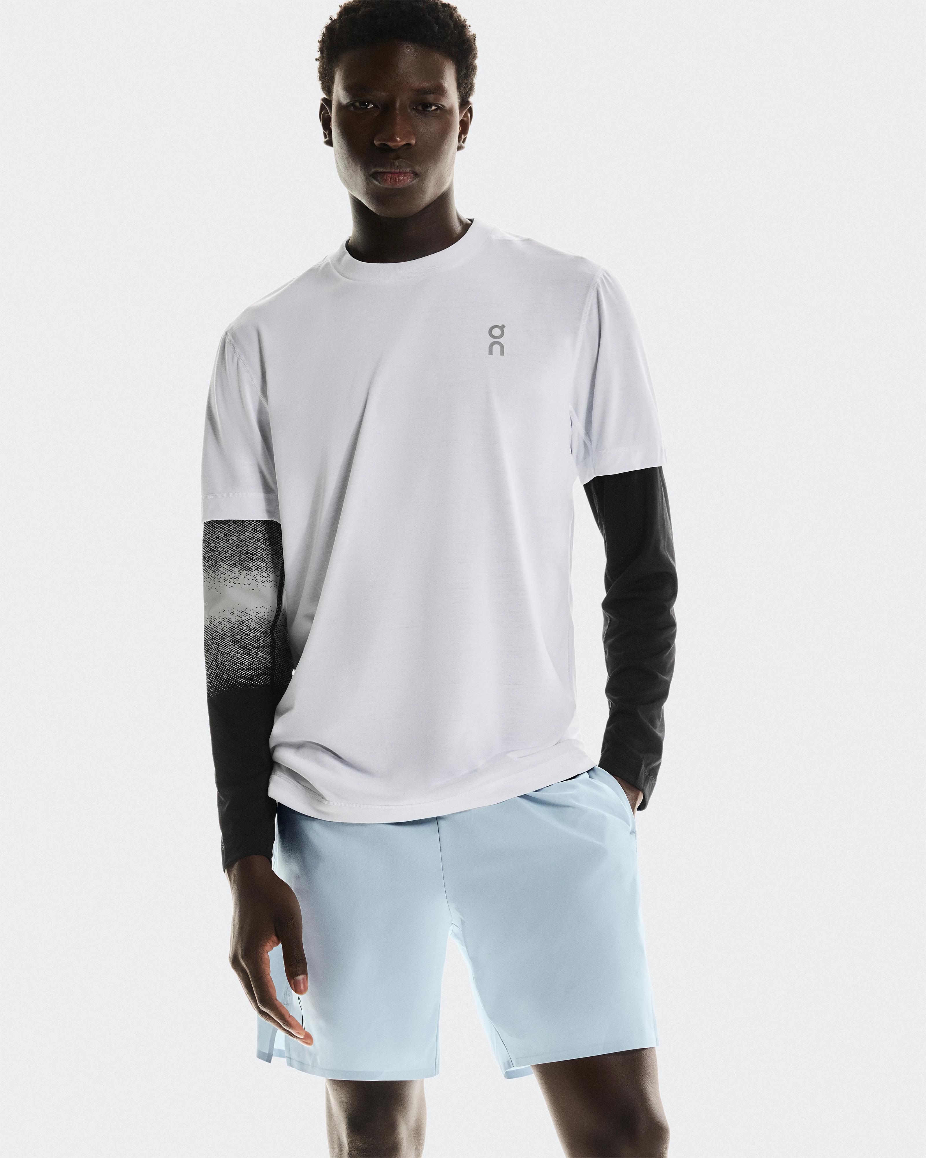 On Focus Shorts Arctic Men Shorts