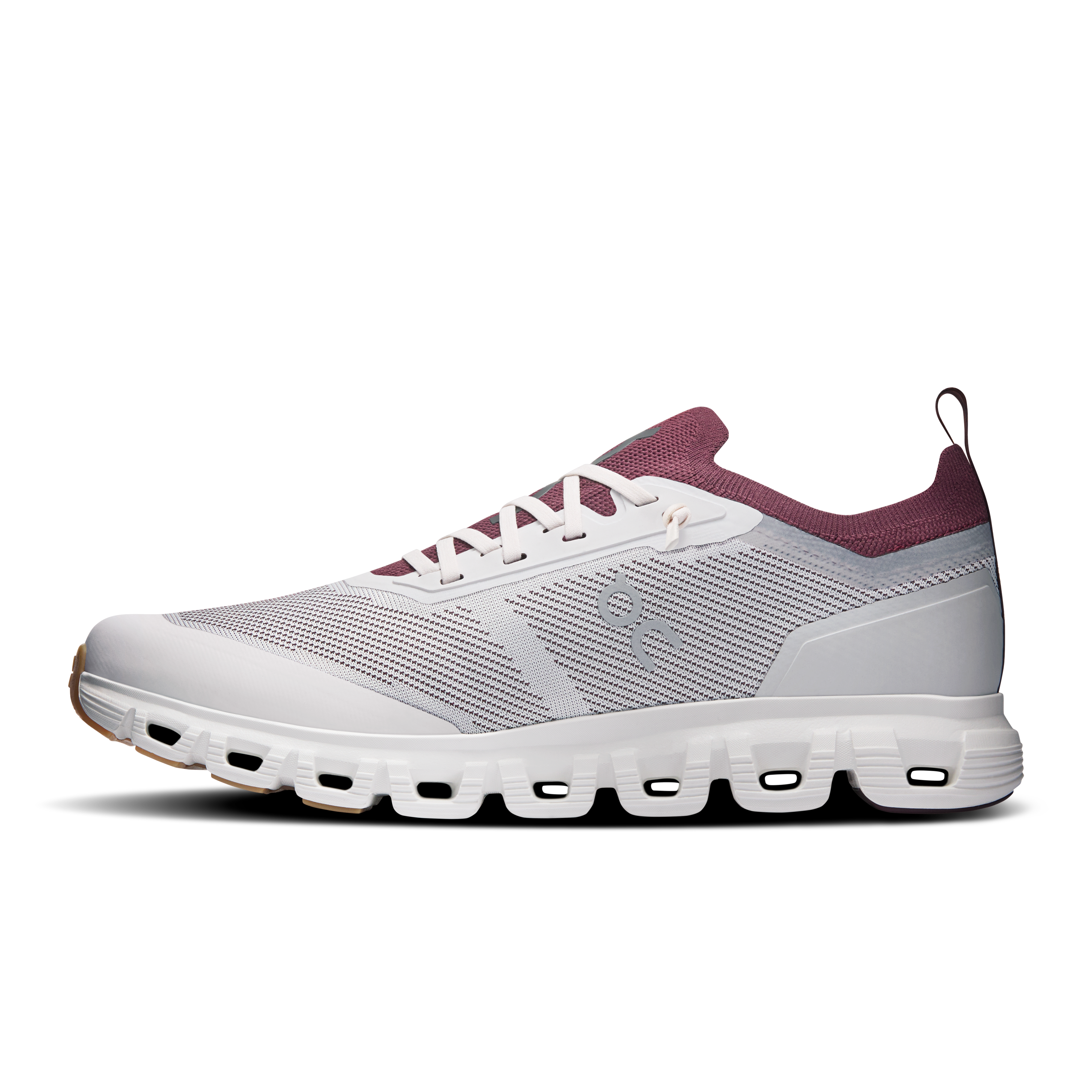 On Cloud 6 Versa Silver & Maroon Uomo Vita attiva Scarpe