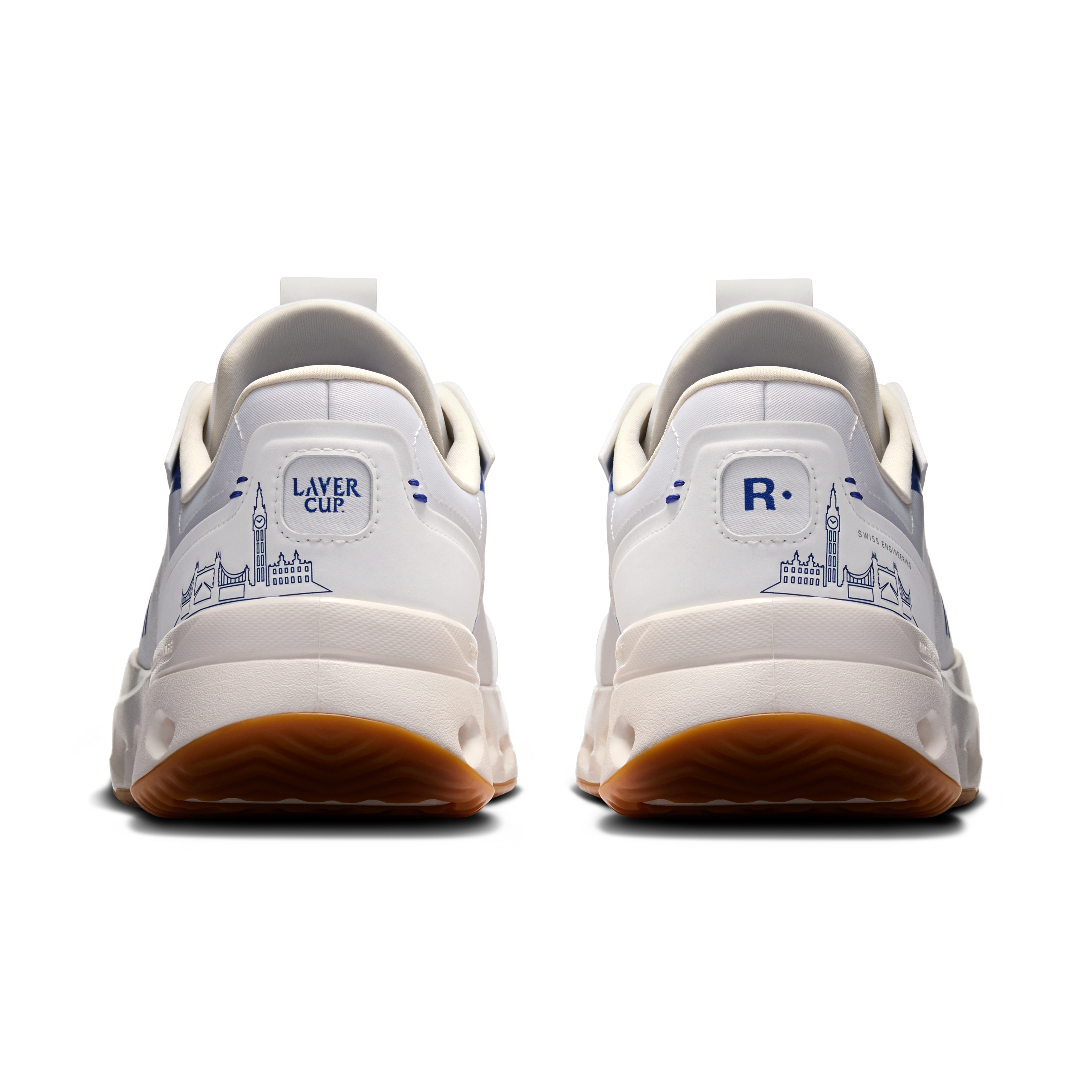 On THE ROGER Wildcard LC White & Indigo Homme Active Life Chaussures