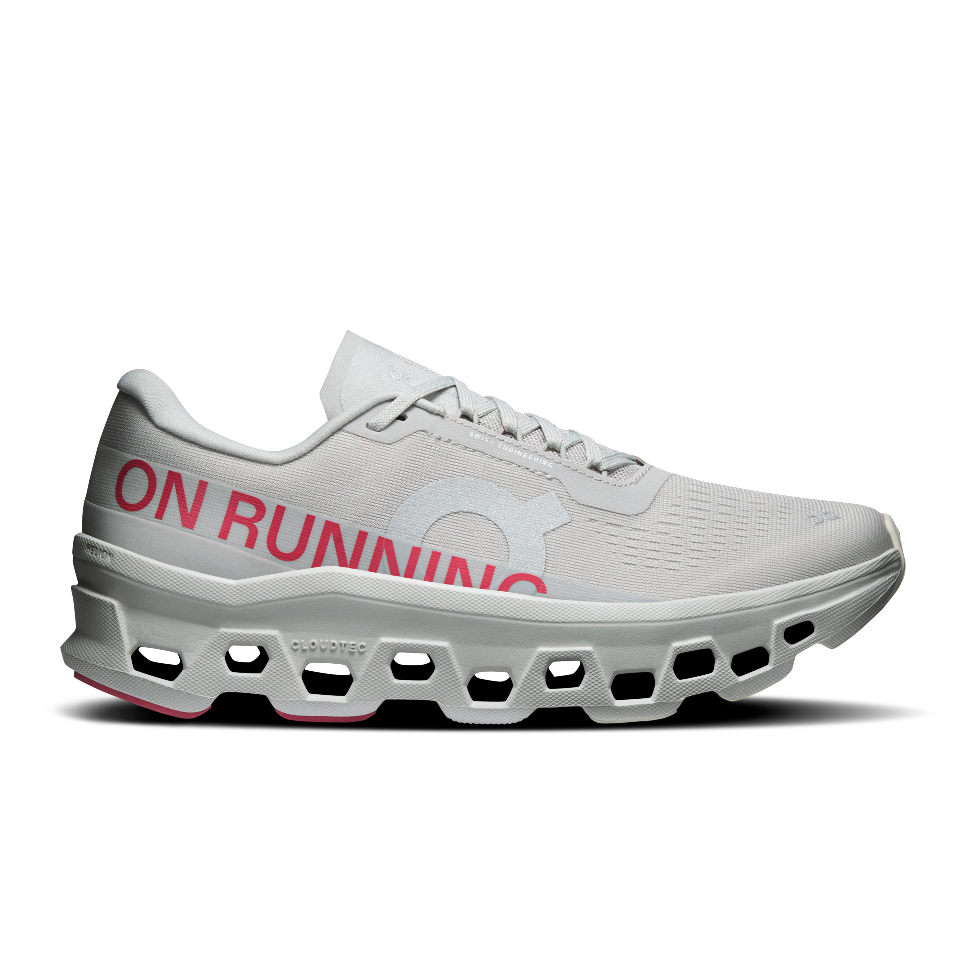 Cloudmonster 1 Lifestyle Shoe in Silver/Camellia