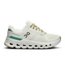 Cloudrunner 2 Road Running Shoe in White/Green