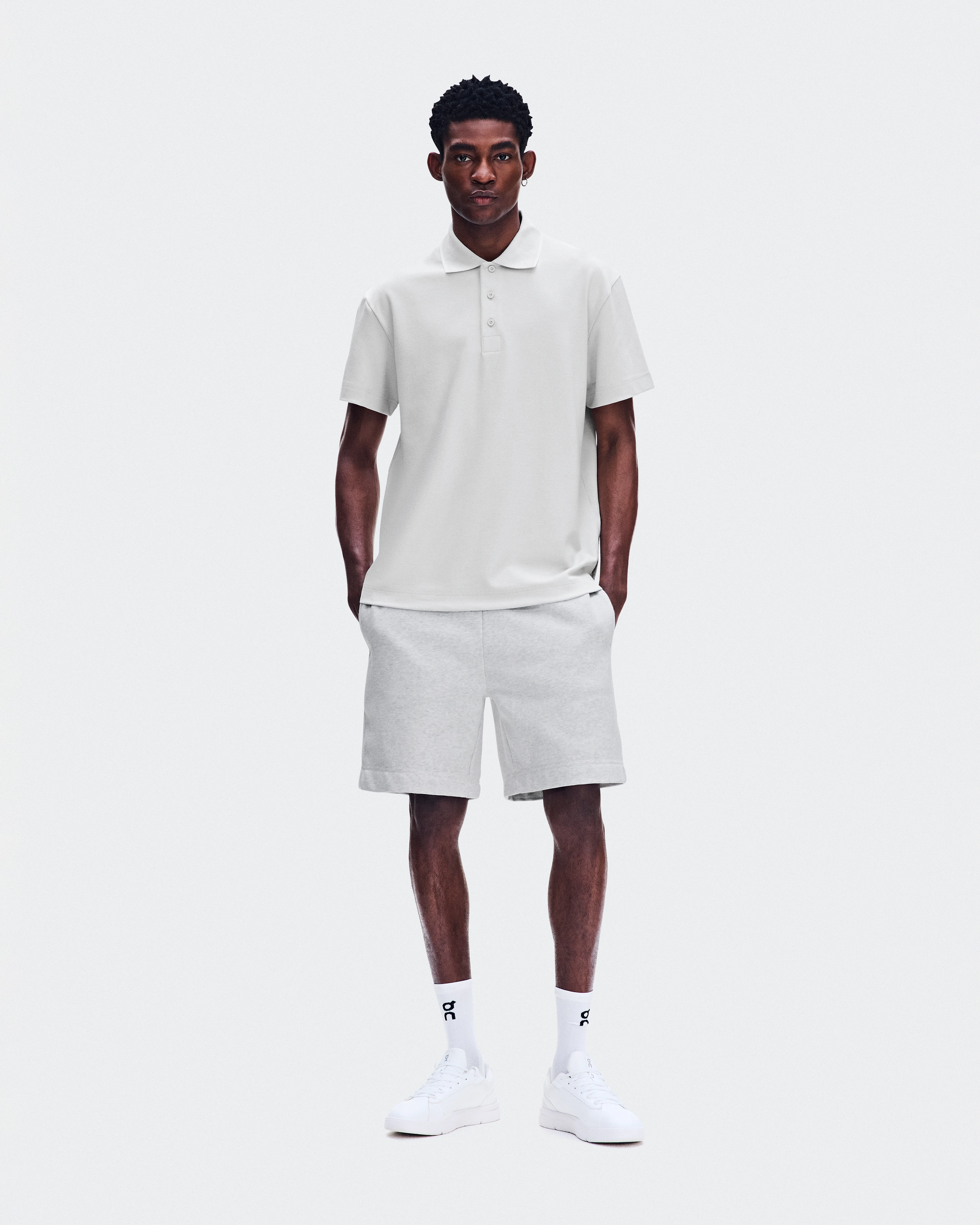 On Courtside Polo Glacier Men Tops and t-shirts