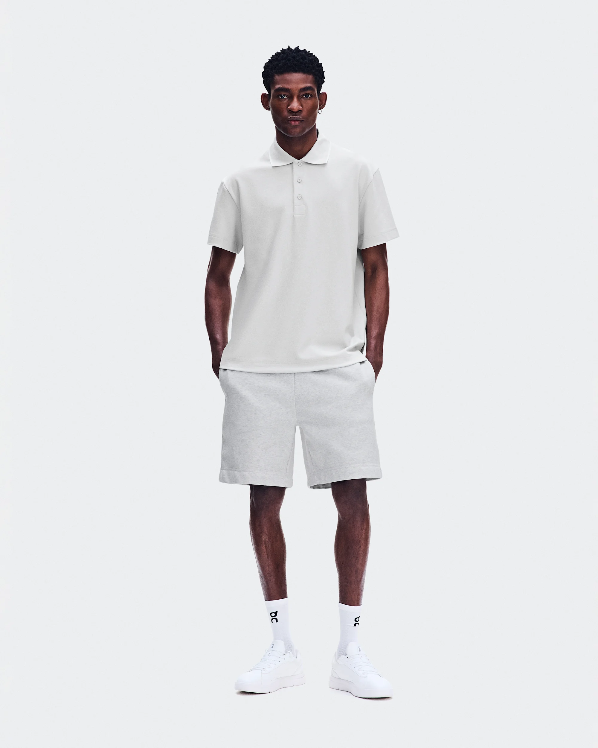 Men's Courtside Polo Glacier