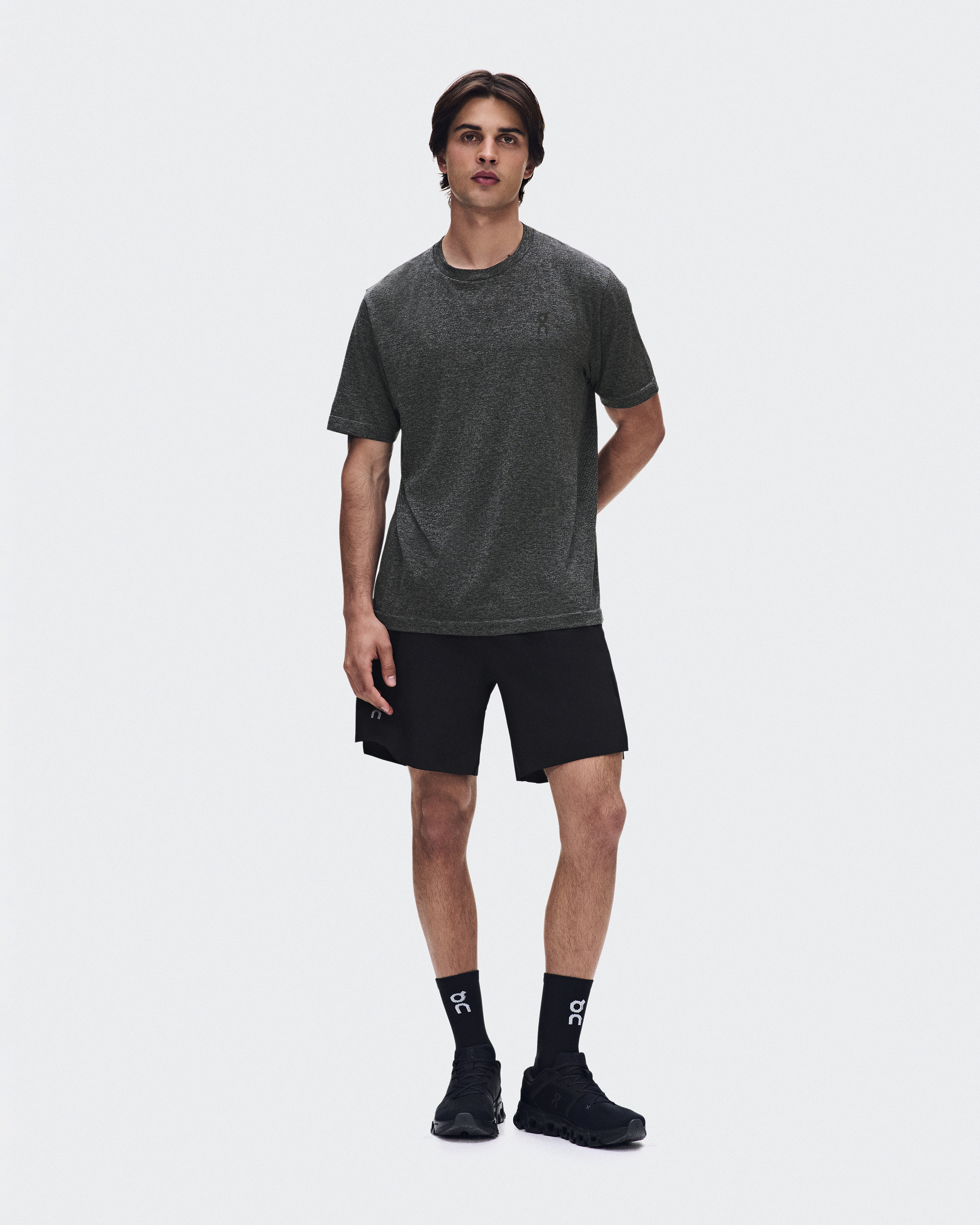Train Flex-T Short-Sleeve Shirt in Ember Heather