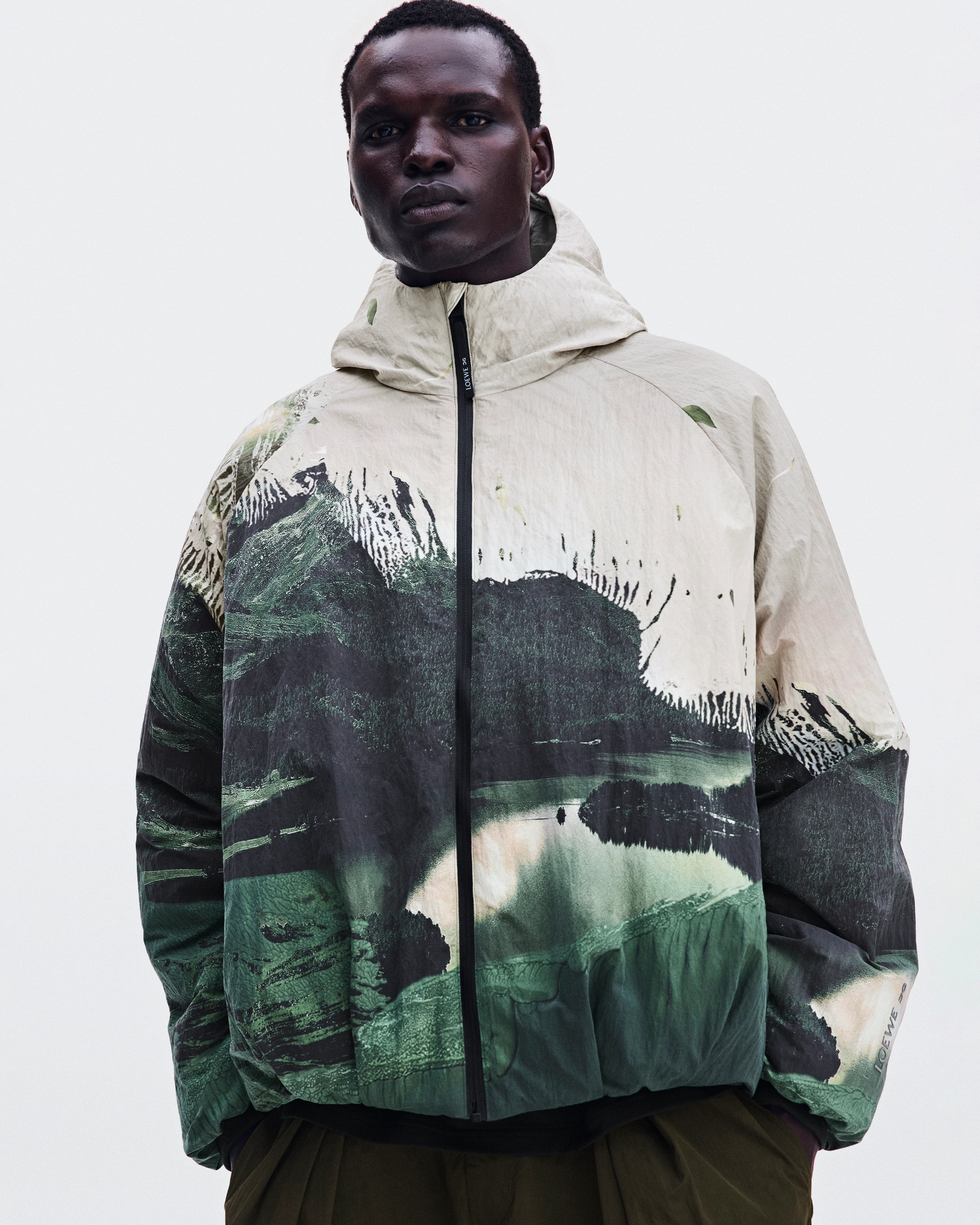 On Puffer Jacket LOEWE Multicolor Men Jackets