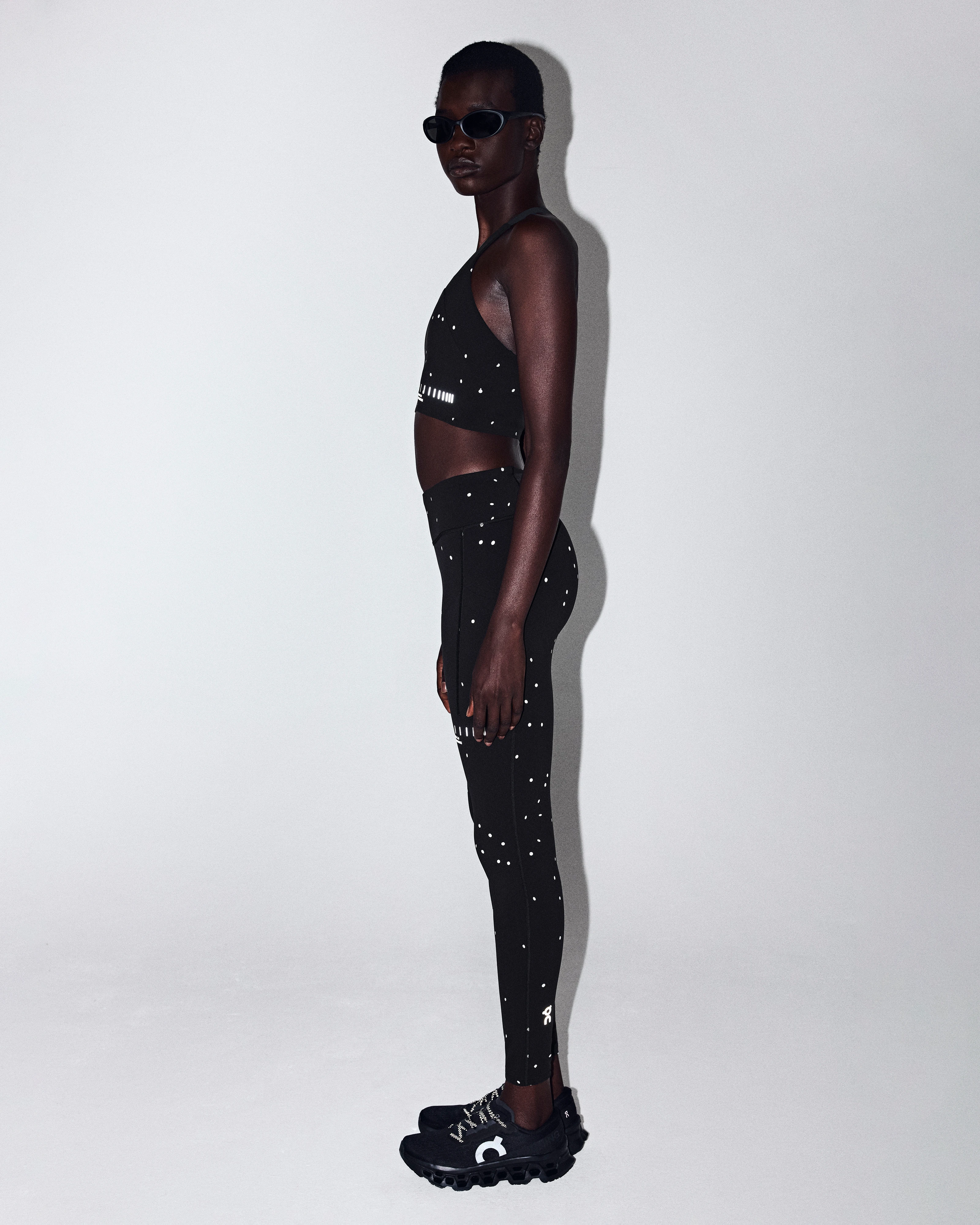 On Performance Tights Lumos Black & Eclipse Femme Leggings