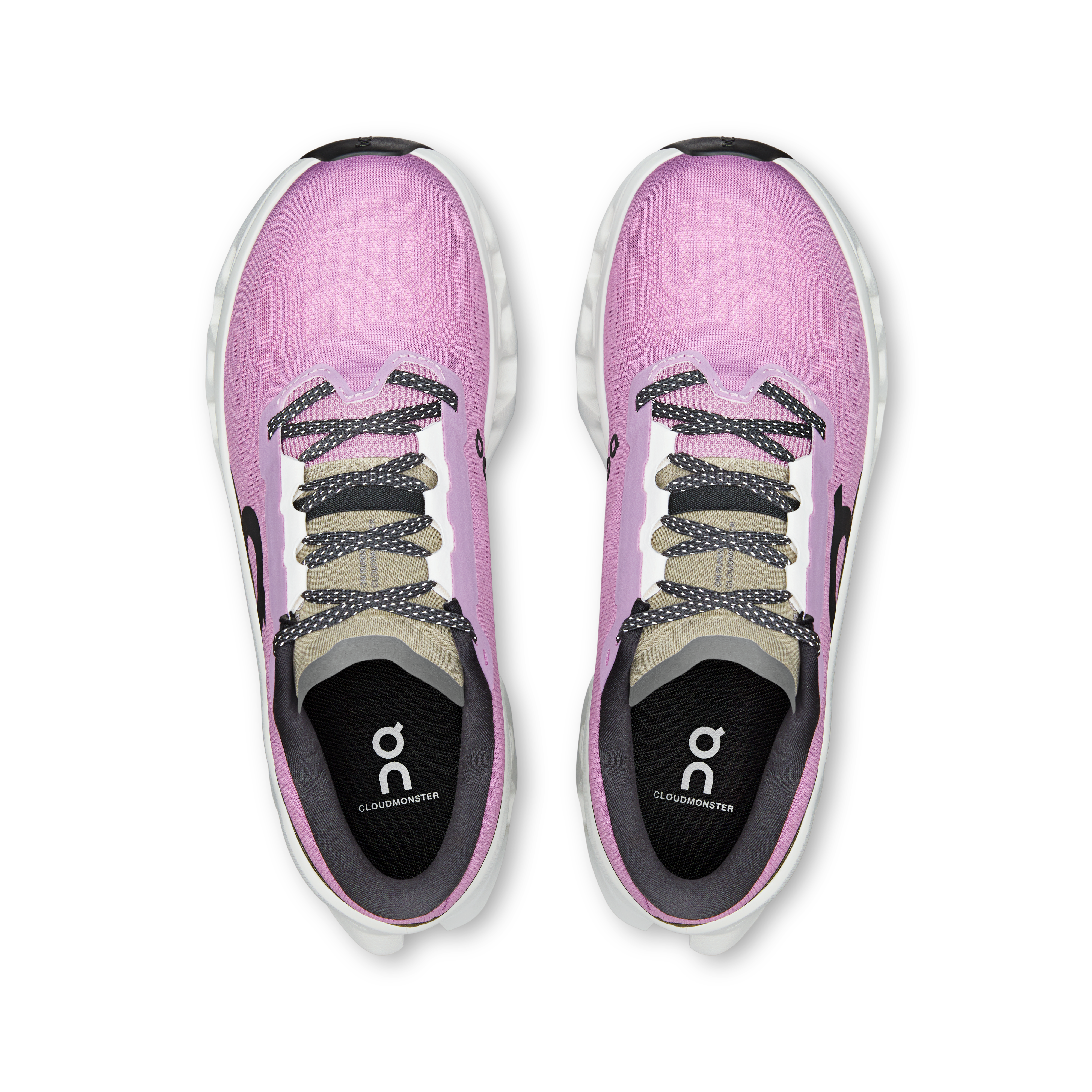 On Cloudmonster 3 Sakura & Ivory Femme Running sur route Chaussures