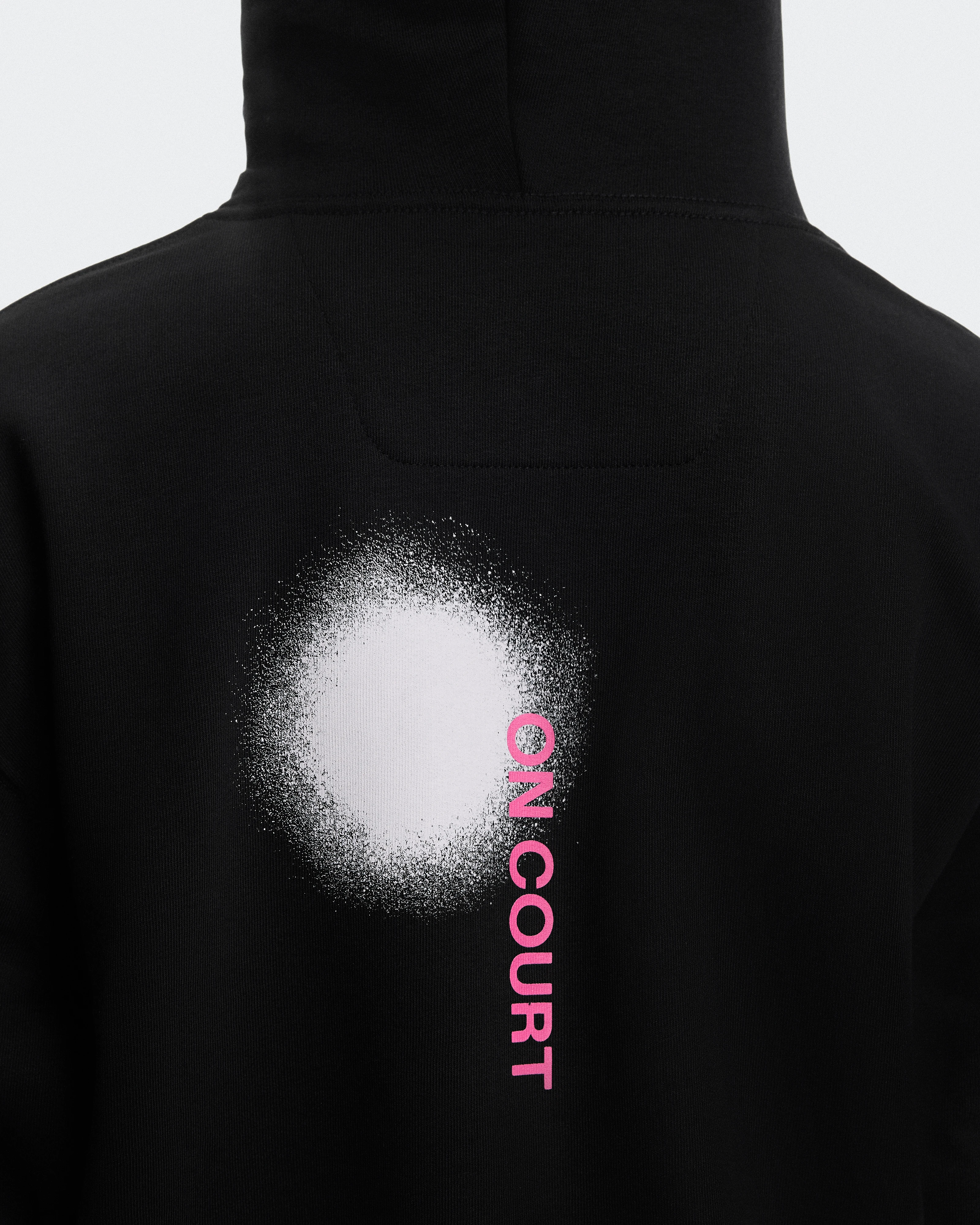 On Club Hoodie Smash Black & Orchid Women Hoodies and sweatshirts