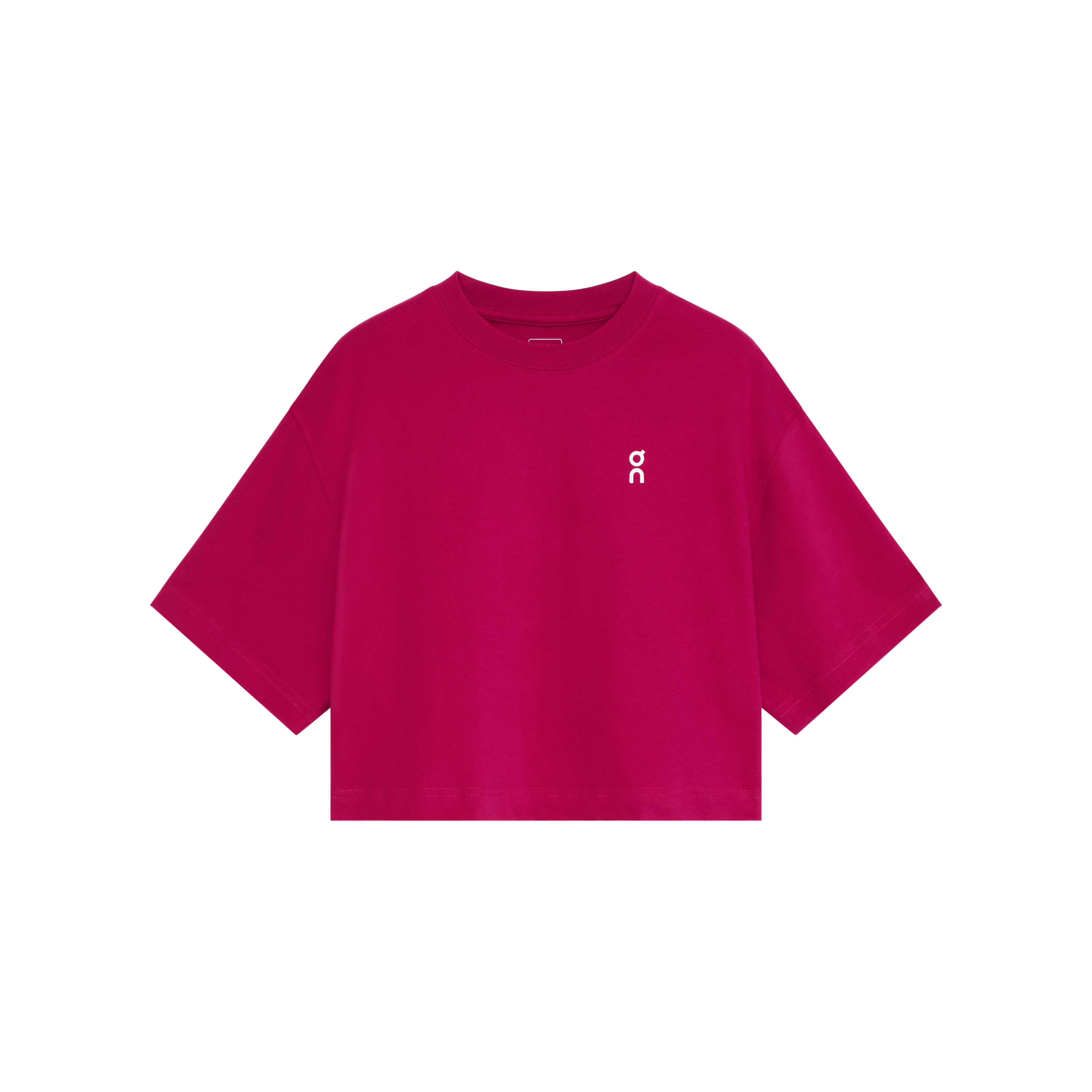 Club Boxy-T Shirt in Grenadine