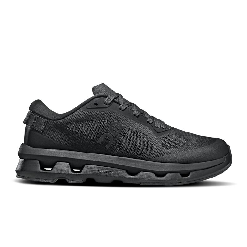 On Women's Cloudzone Lifestyle Shoe in Black/Eclipse, Size: 5, Recycled Polyester