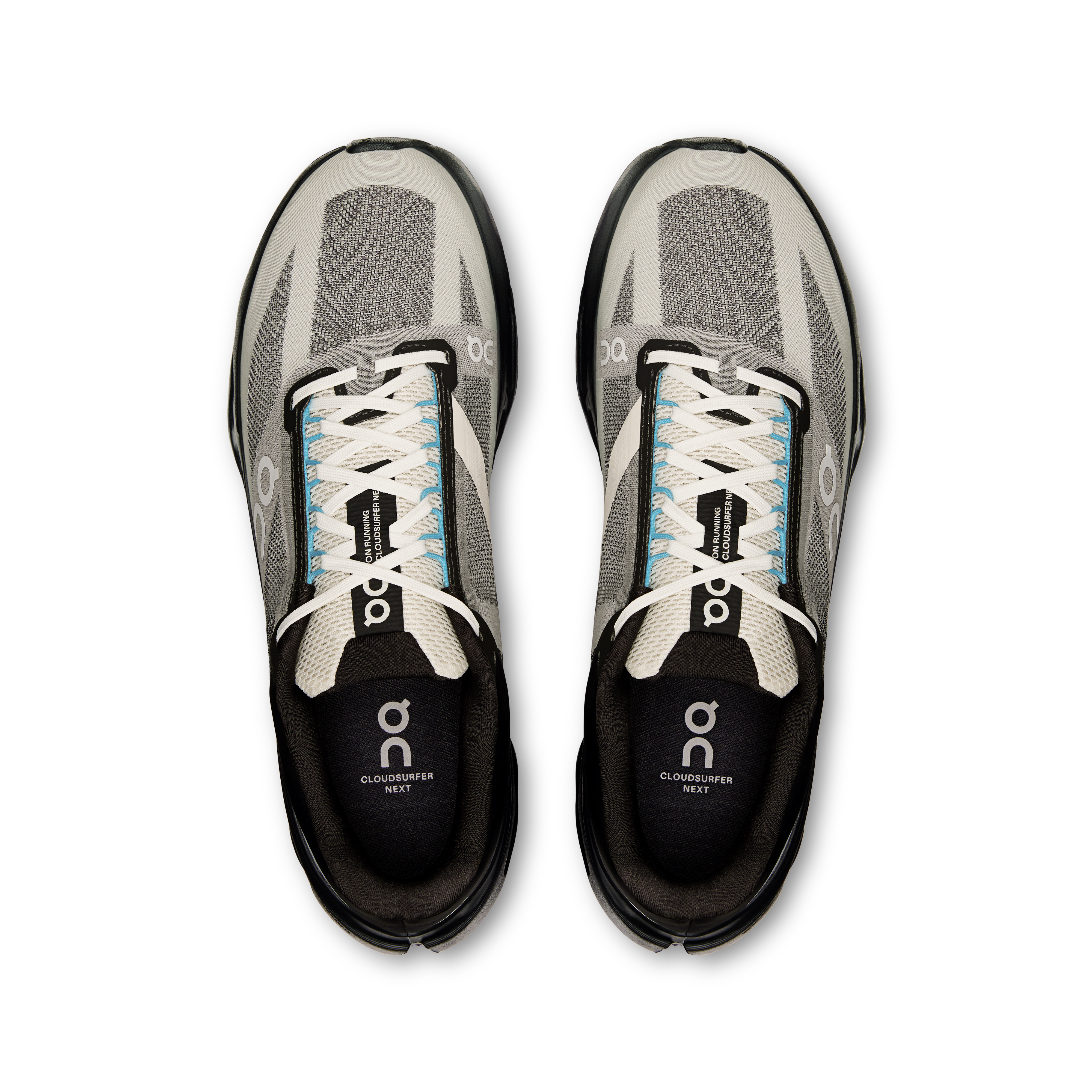 On Cloudsurfer Next Lumos Black & Dew Herren Strassenlauf Schuhe