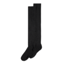 Terry Sock Knee High in Black
