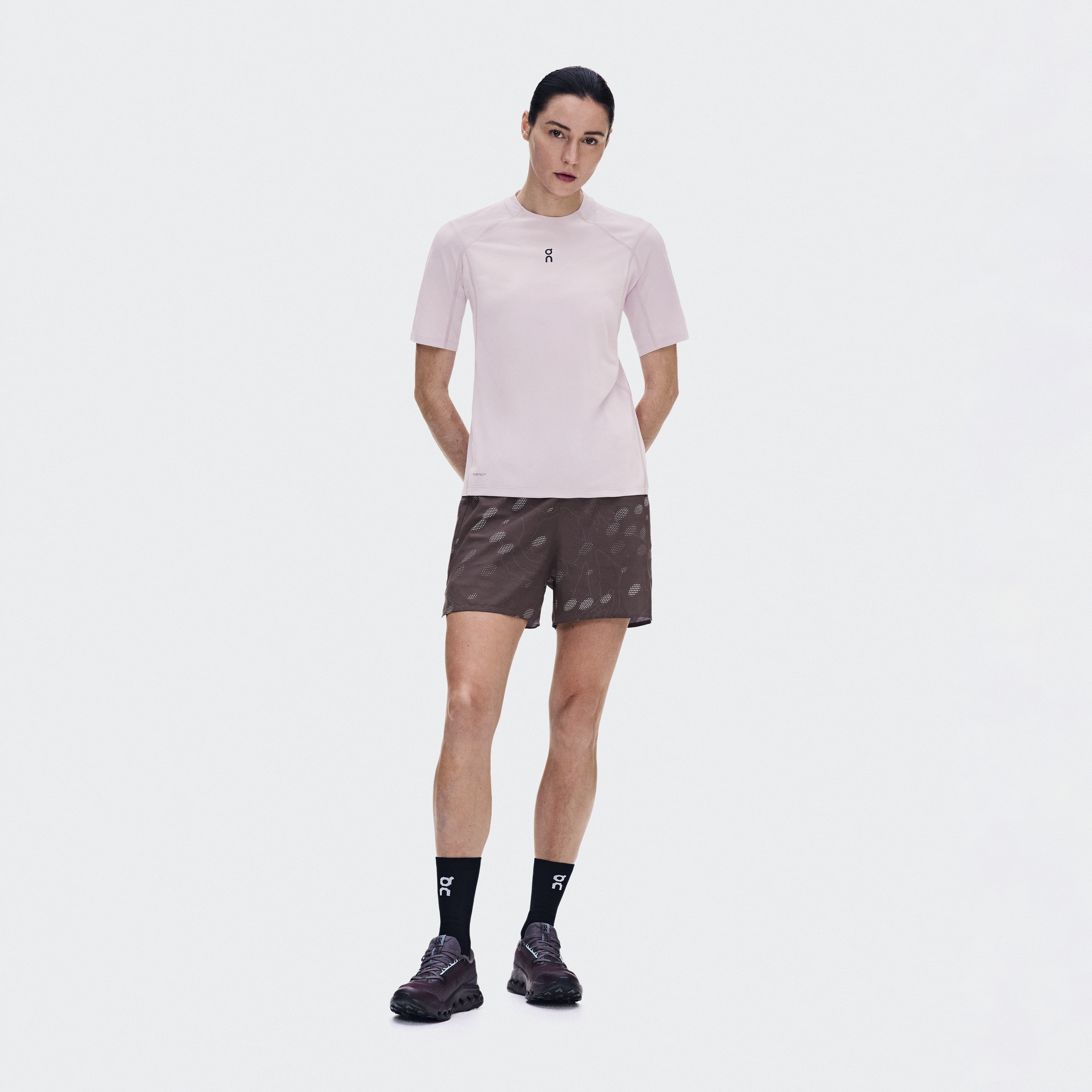 Trail Shorts in Mulberry