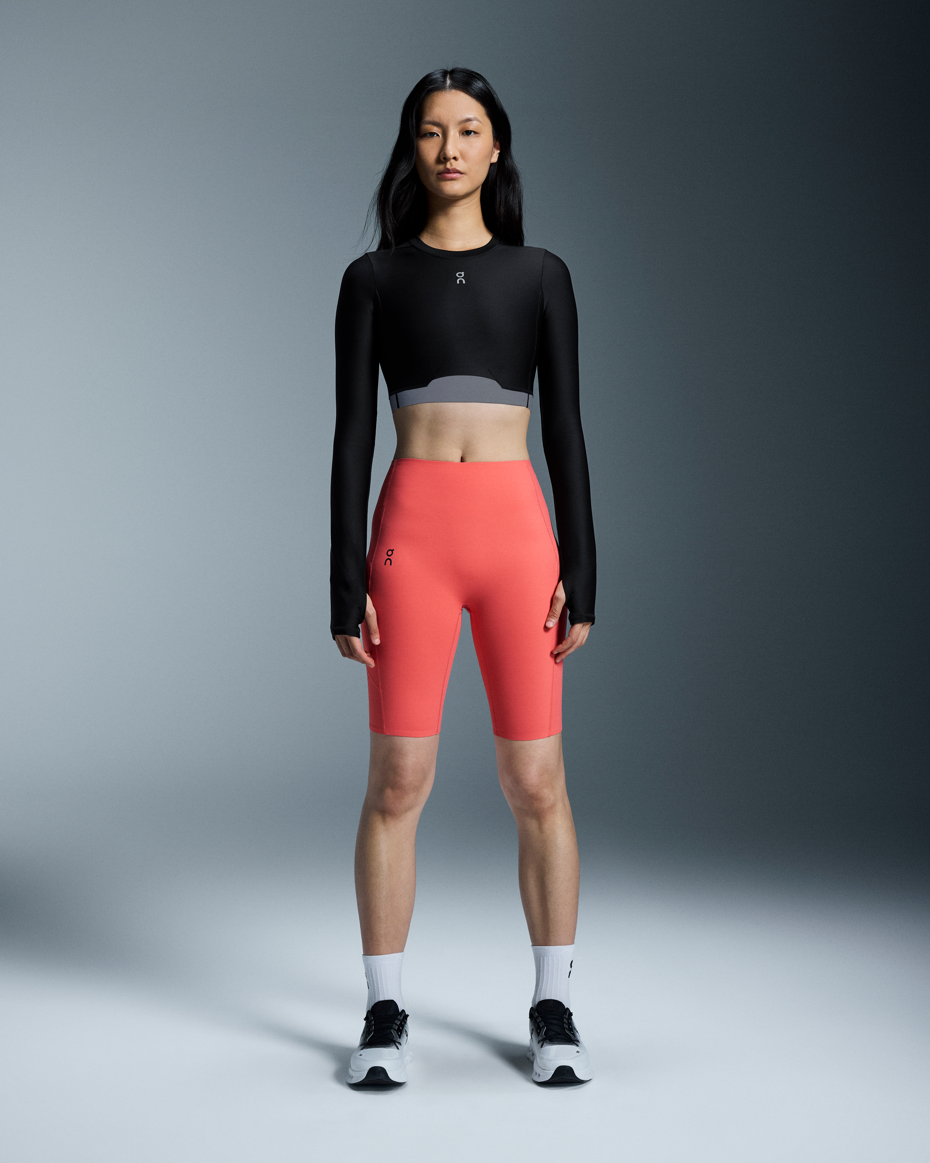 Studio Tights ShortWomen / Coral / L