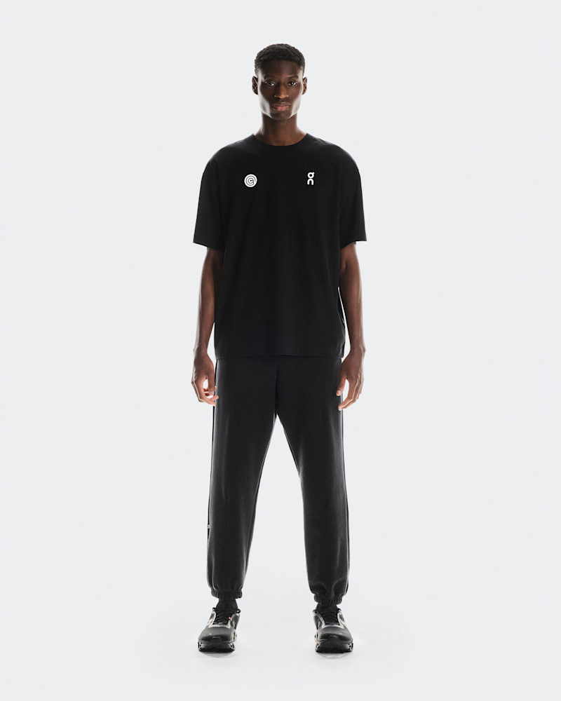 On Men's Club OAC T-Shirt in Black, Size: XL