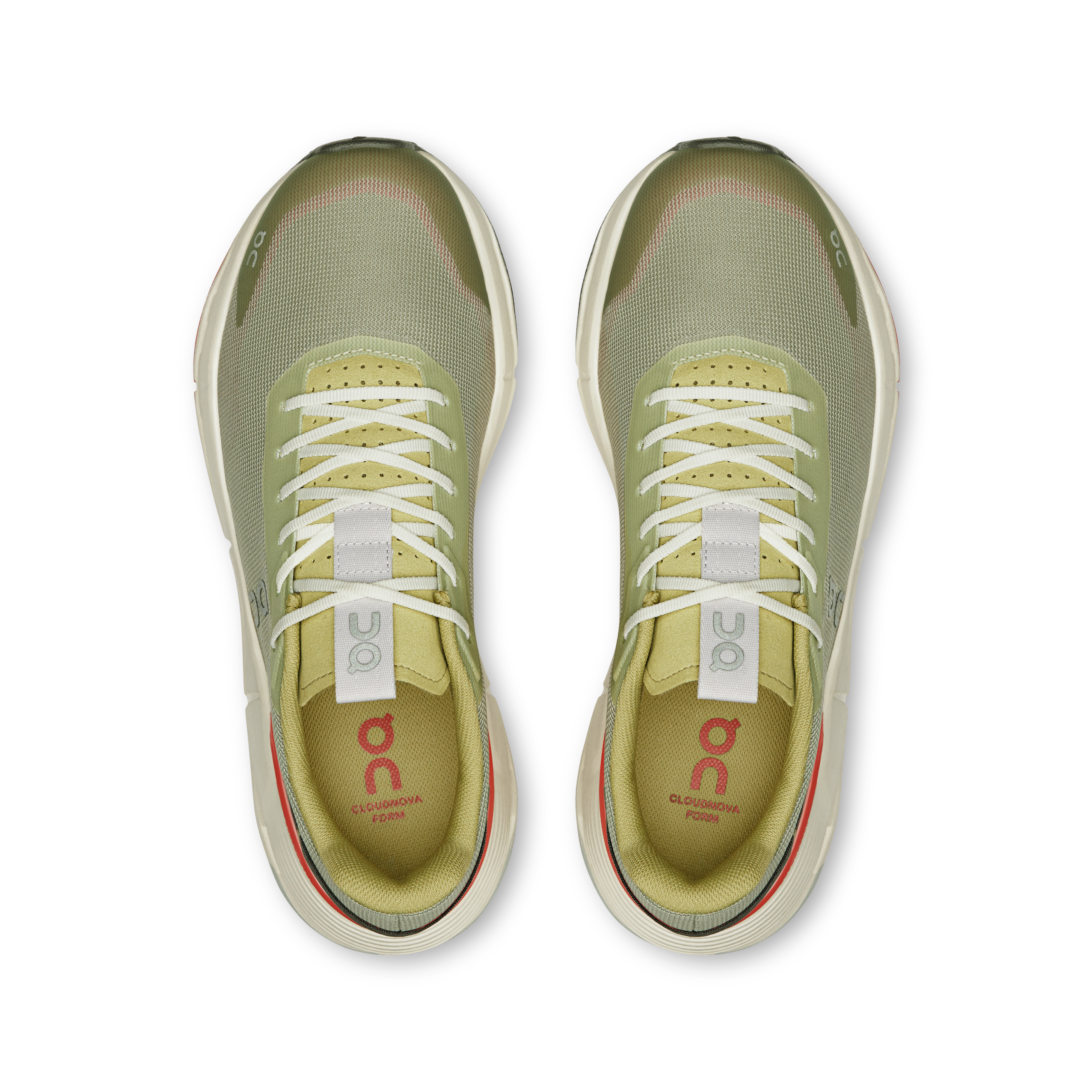 On Cloudnova Form 2 Chalk & Salmon Femme Active Life Chaussures
