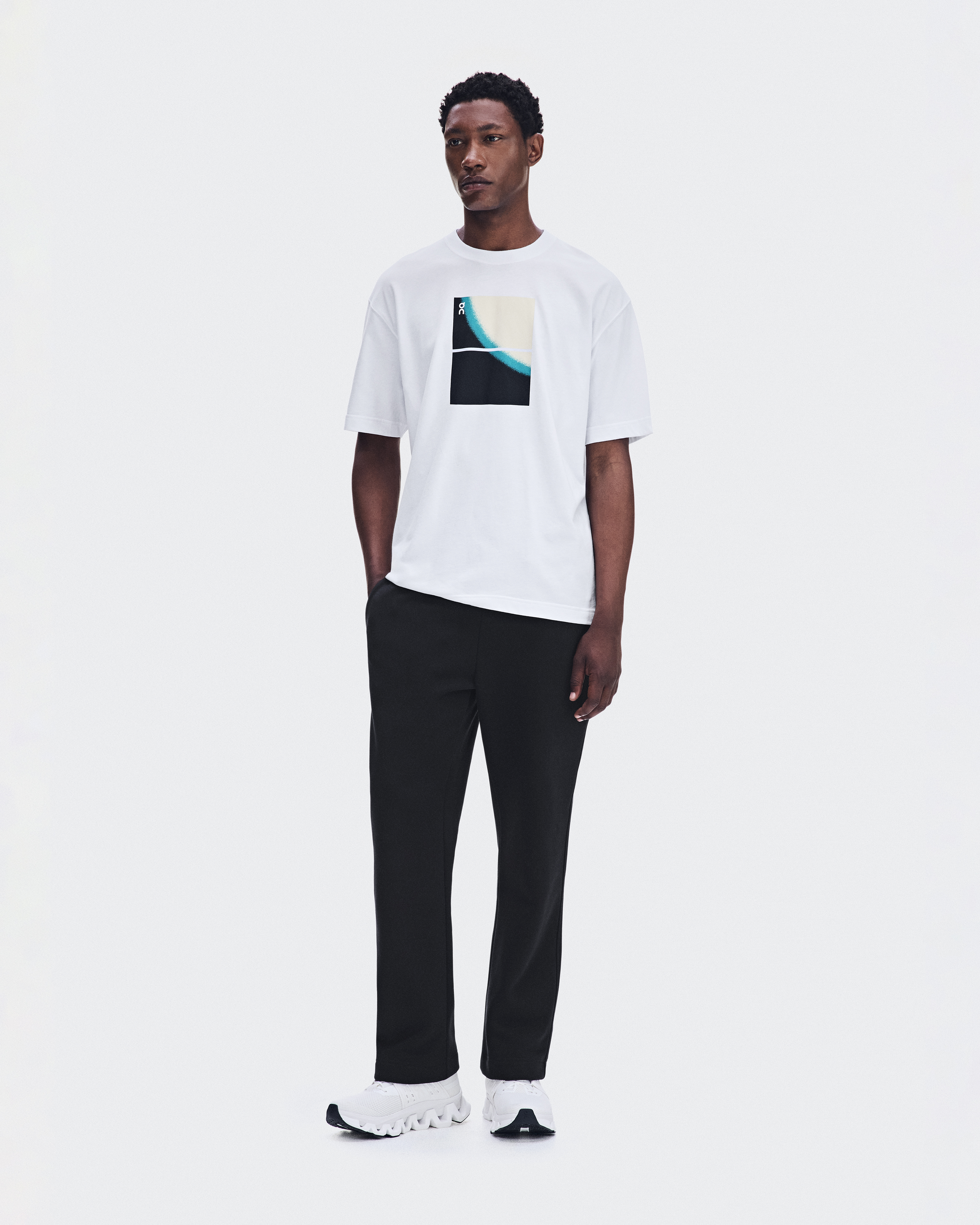 Club-T Swing Short-Sleeve Shirt in White