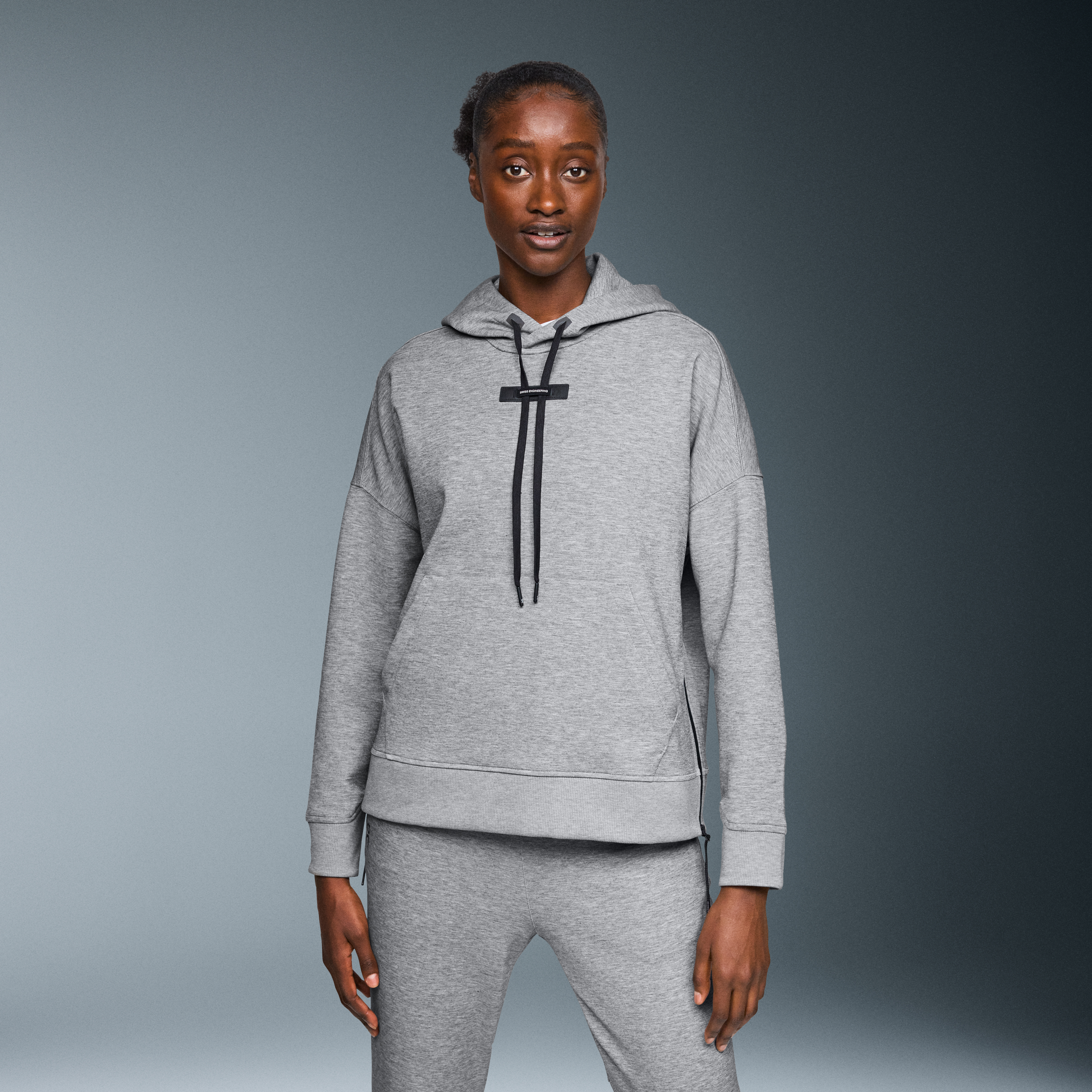 Hoodie in Grey