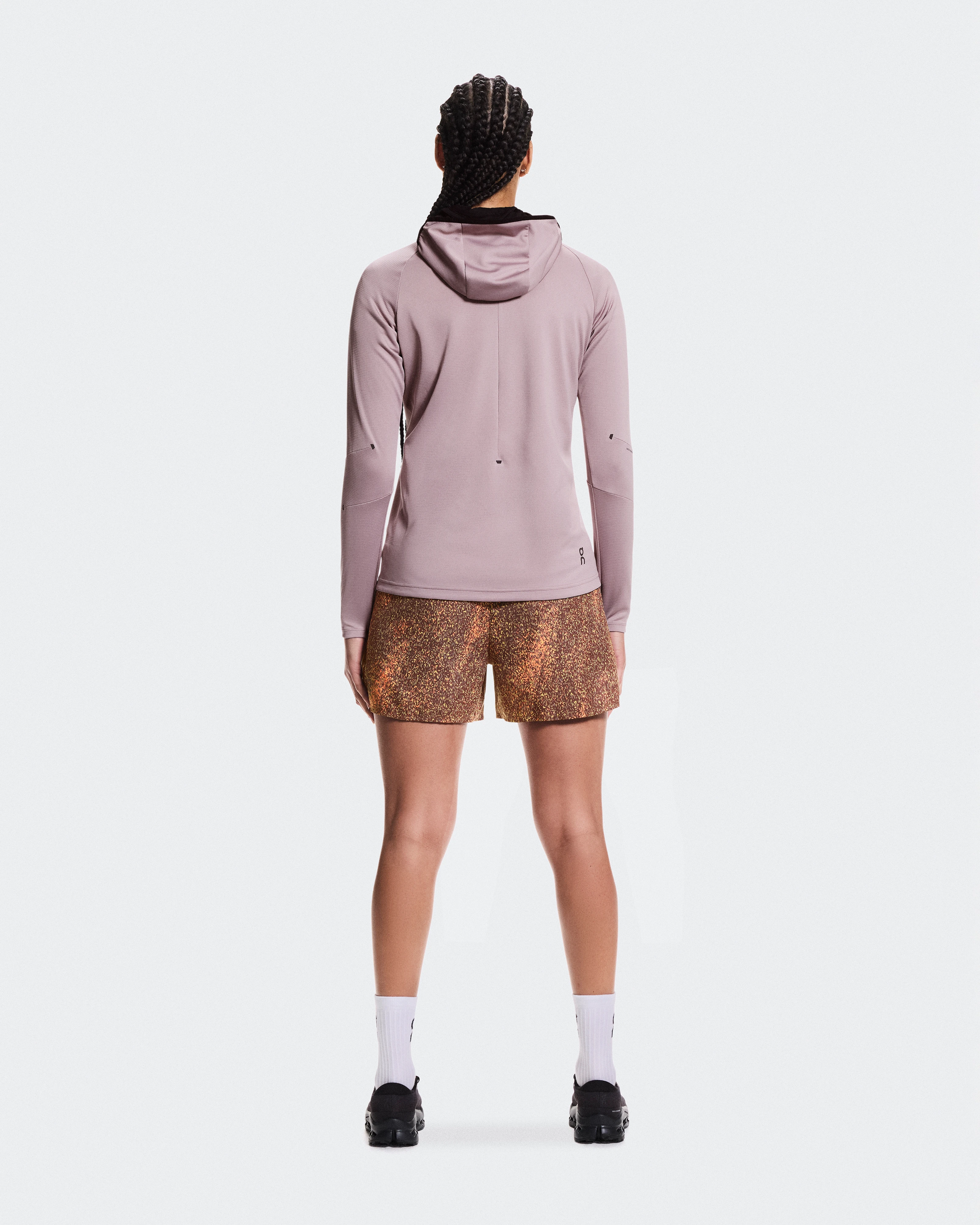 On Trail Shorts Black & Gobi Women Shorts