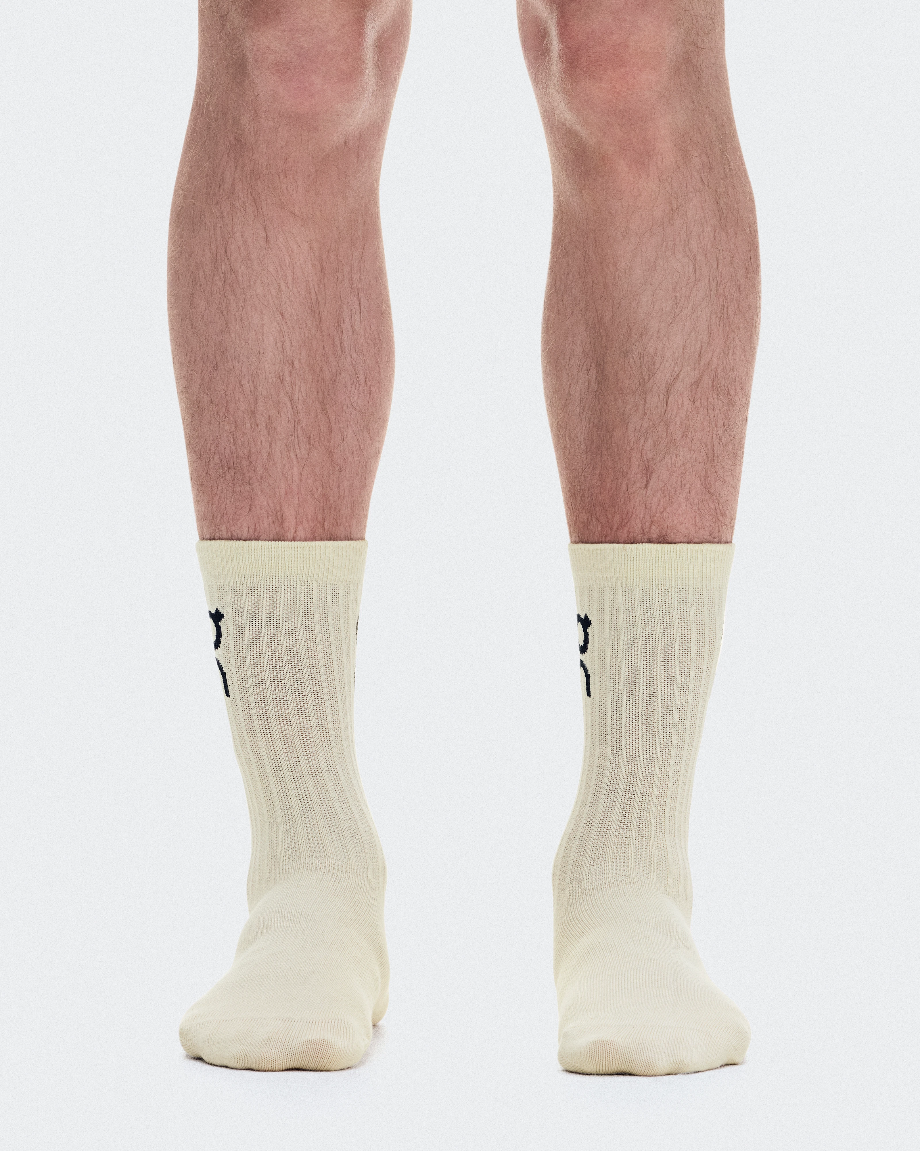 On Logo Sock High 3P Hare & Brume Unisex Calzini