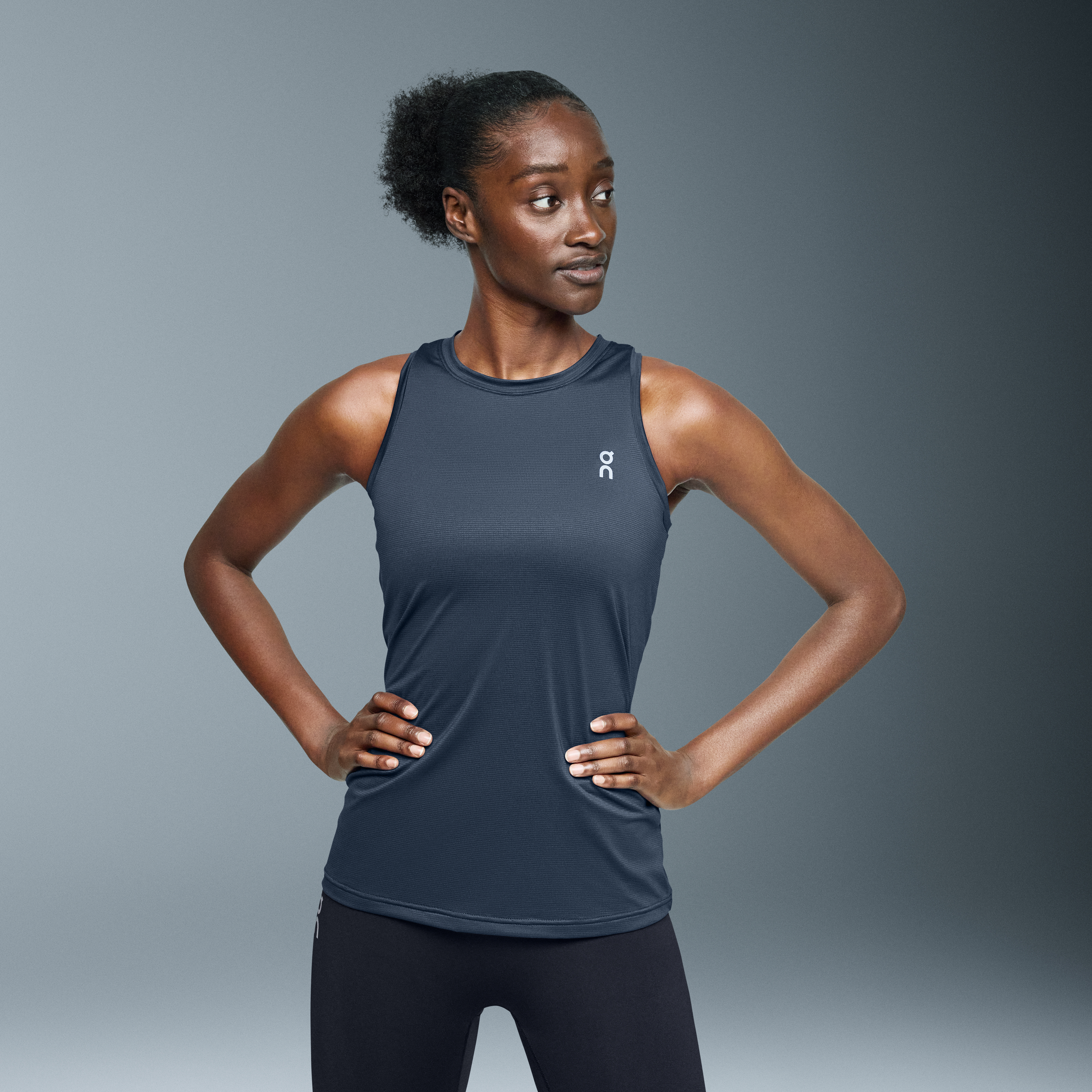 Core Tank Top in Denim