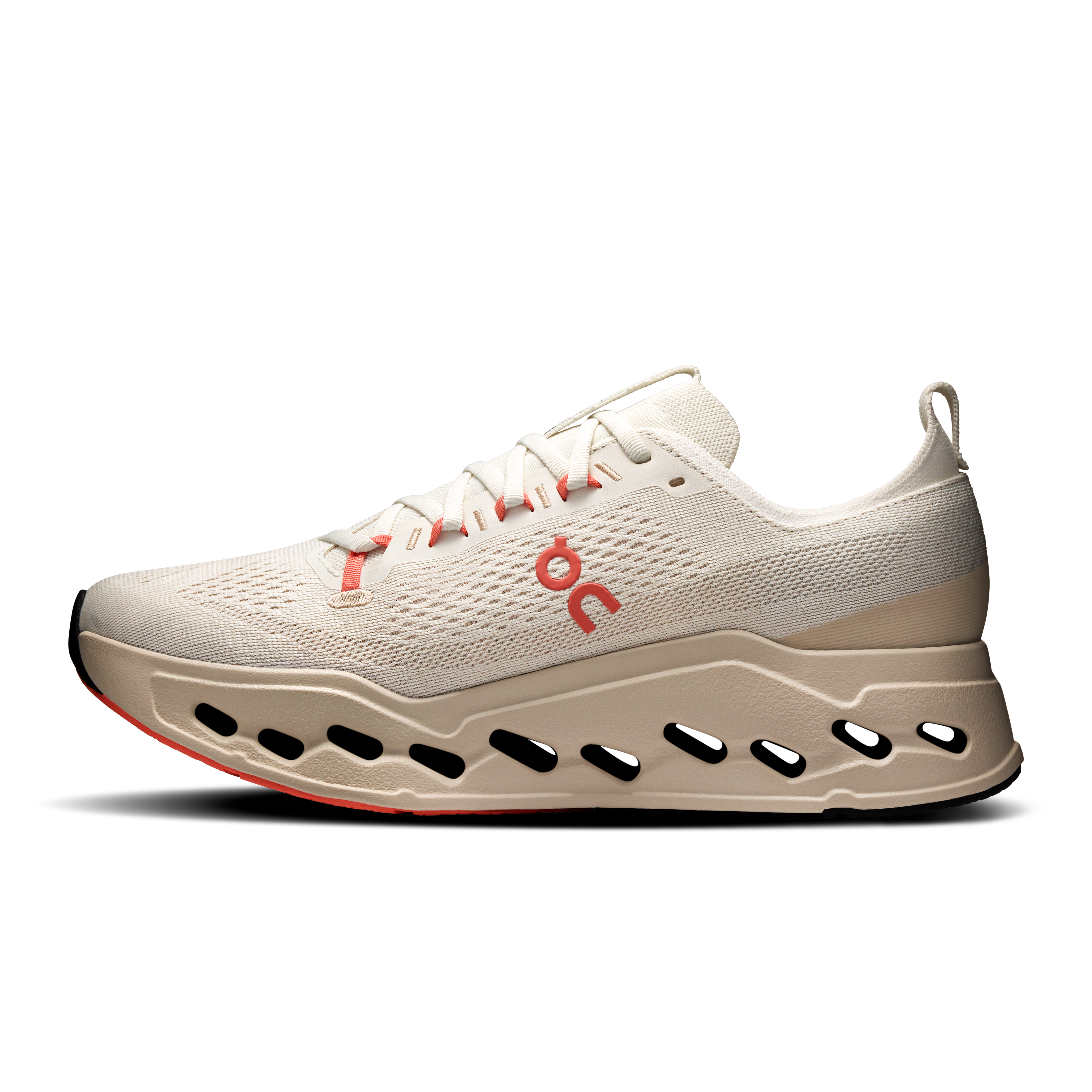 On Cloudsurfer Max Ivory & Salmon メンズ ロードランニング シューズ