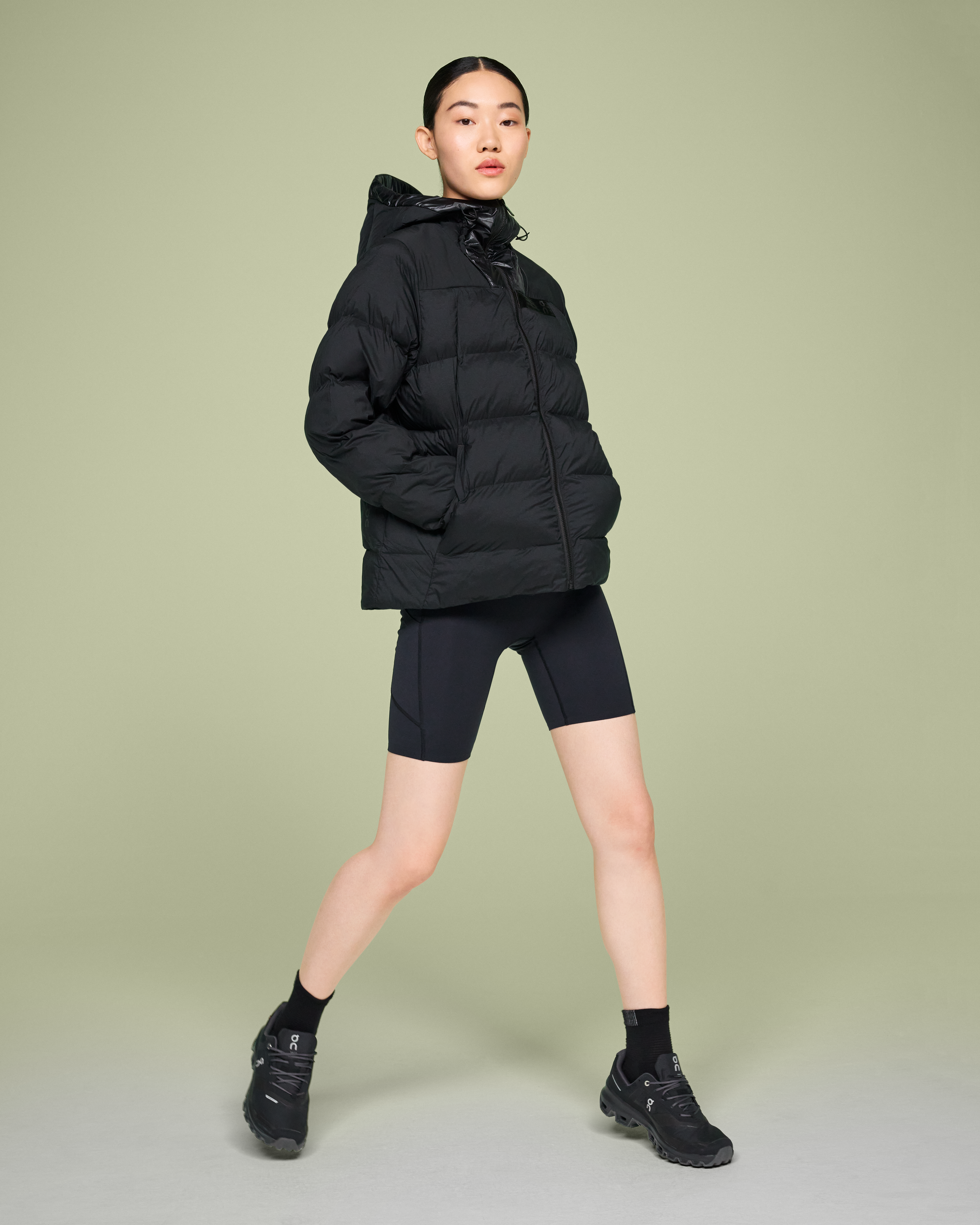 Puffer Jacket - Black - Ladies