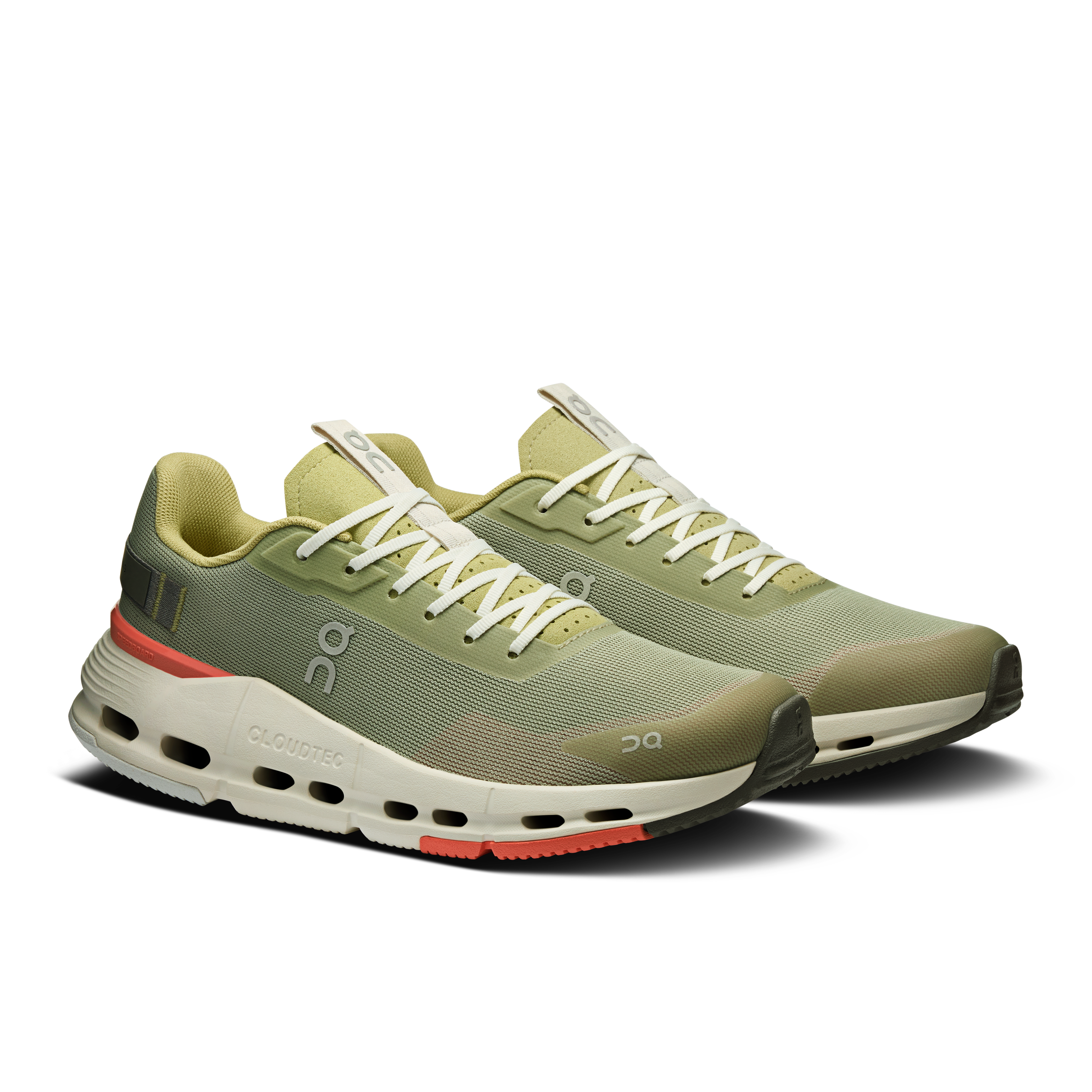 On Cloudnova Form 2 Chalk & Salmon Femme Active Life Chaussures