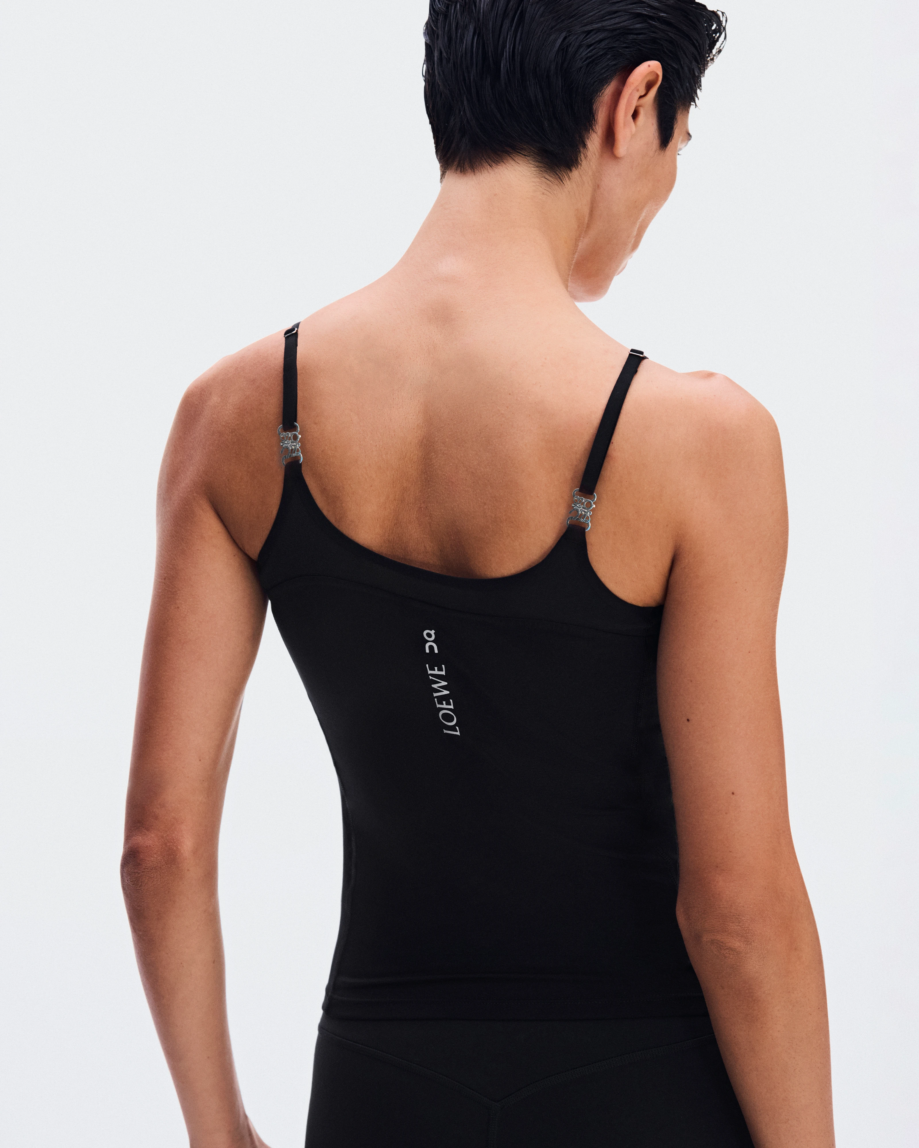 On Strappy Top LOEWE Black Women Tops and t-shirts