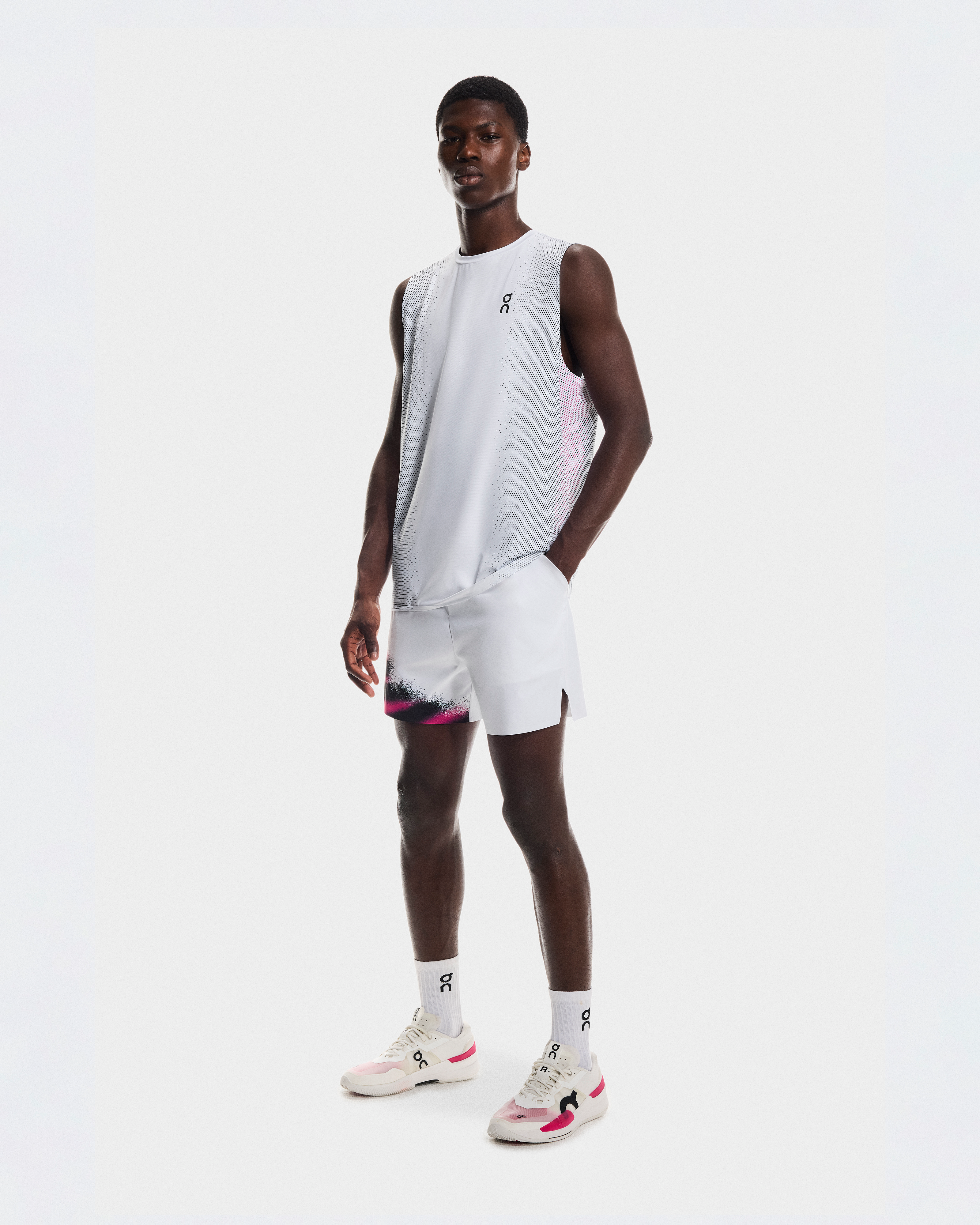 Court ShortsMen / White | Black / XXL