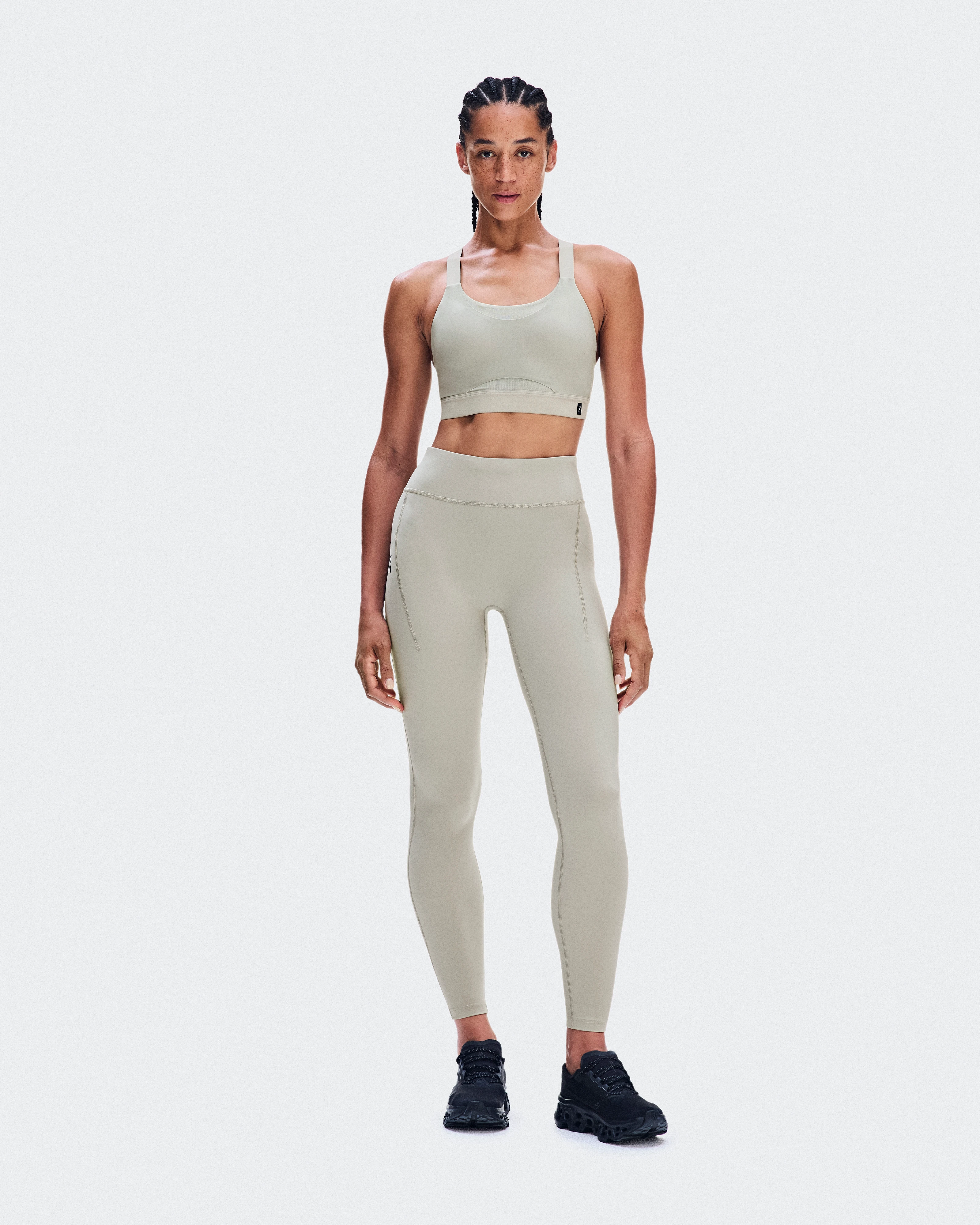 On Performance Tights Brume Feminino Calças leggings