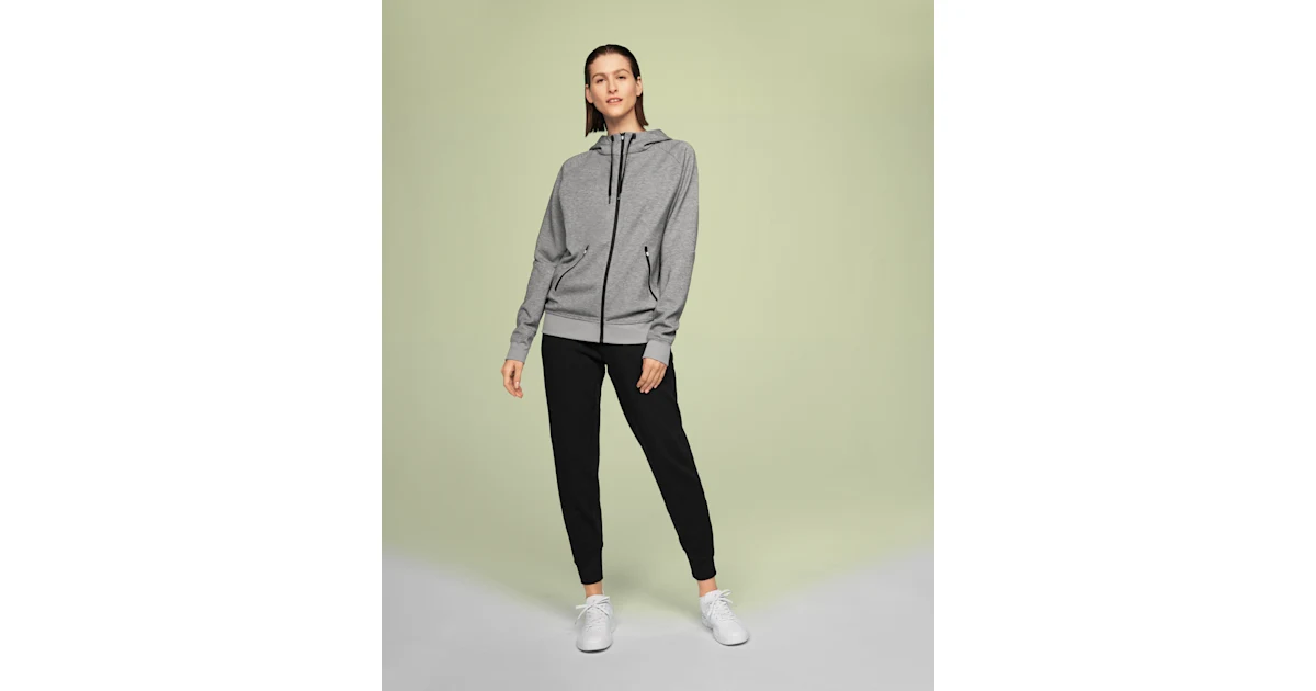 アウターその他 ADD Women Outer 11AWL107011 GREY Women's Zipped Hoodie | Grey | On United States