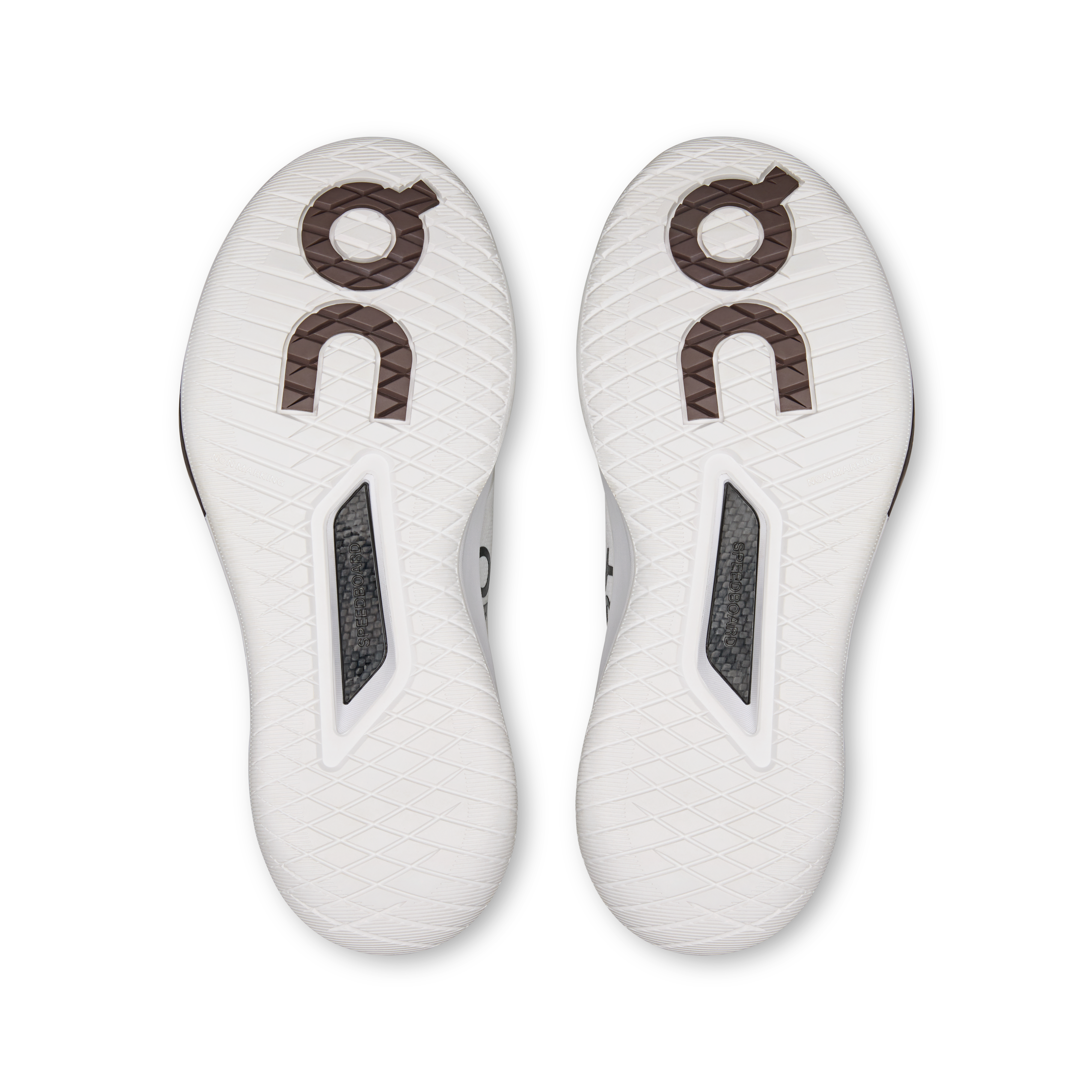 On THE ROGER Pro 3 White & Ash Men Tennis Shoes