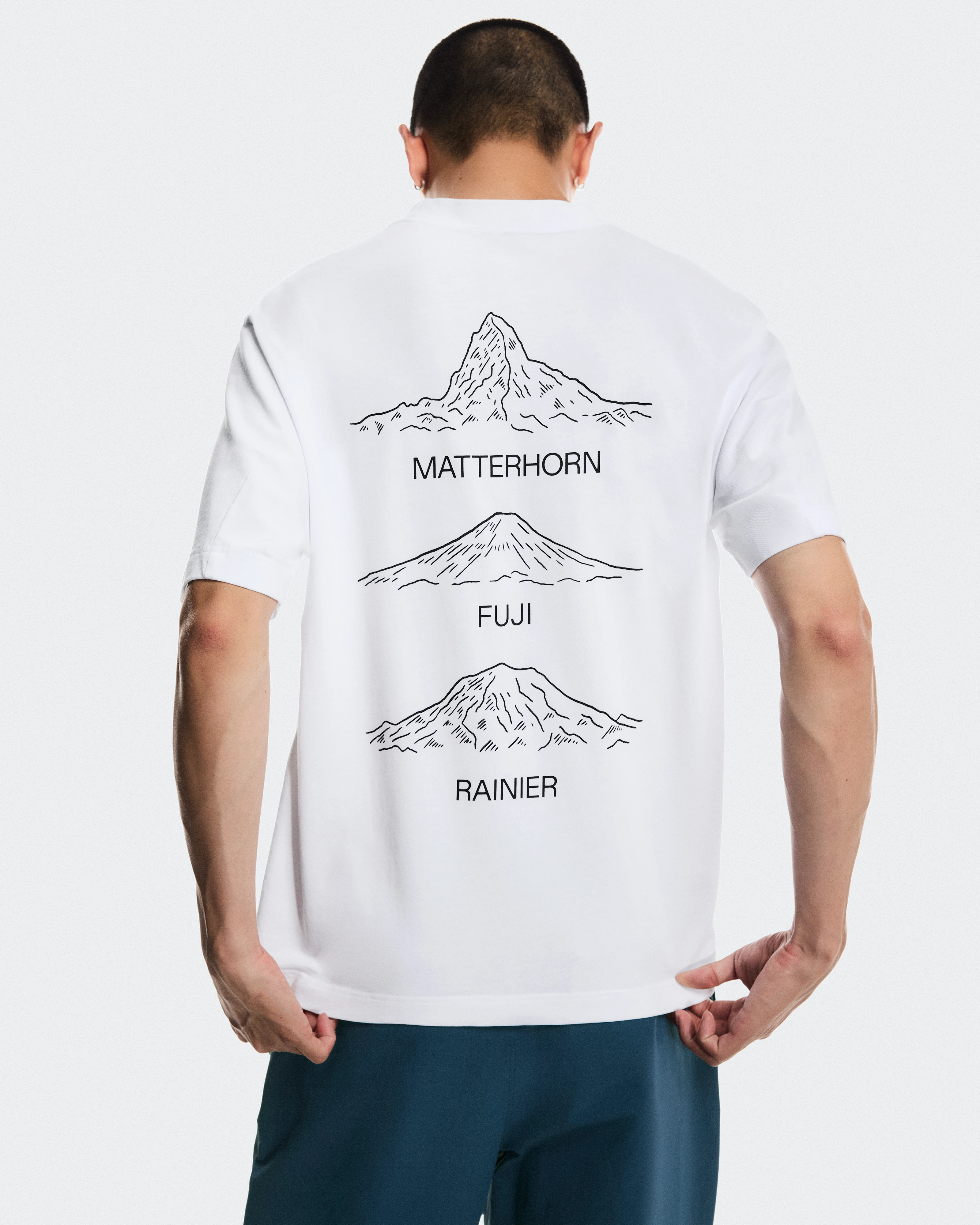 On Studio-T BEAMS REI White Unisex Tops and t-shirts
