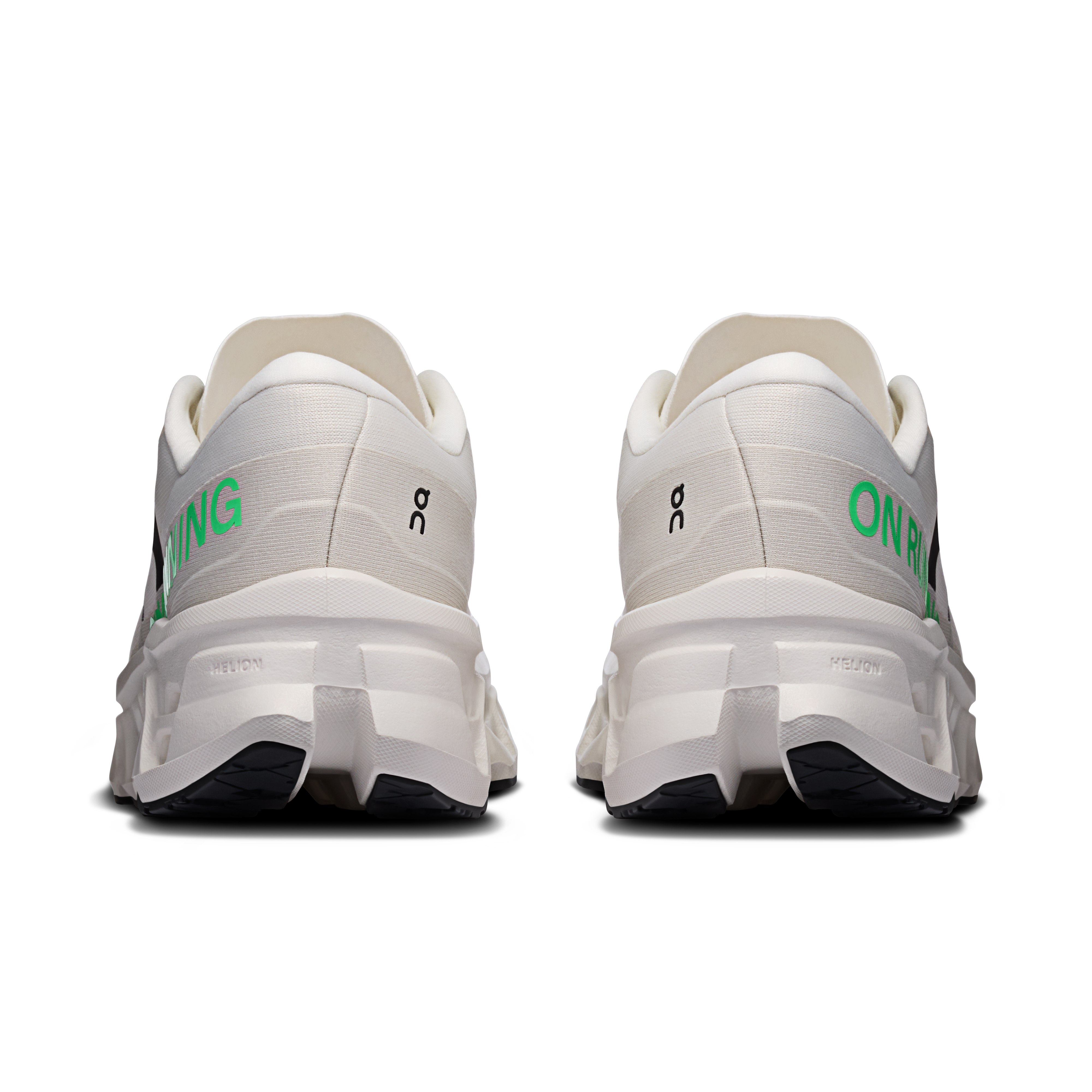 On Cloudmonster 3 Ivory & Ivory Homme Running sur route Chaussures