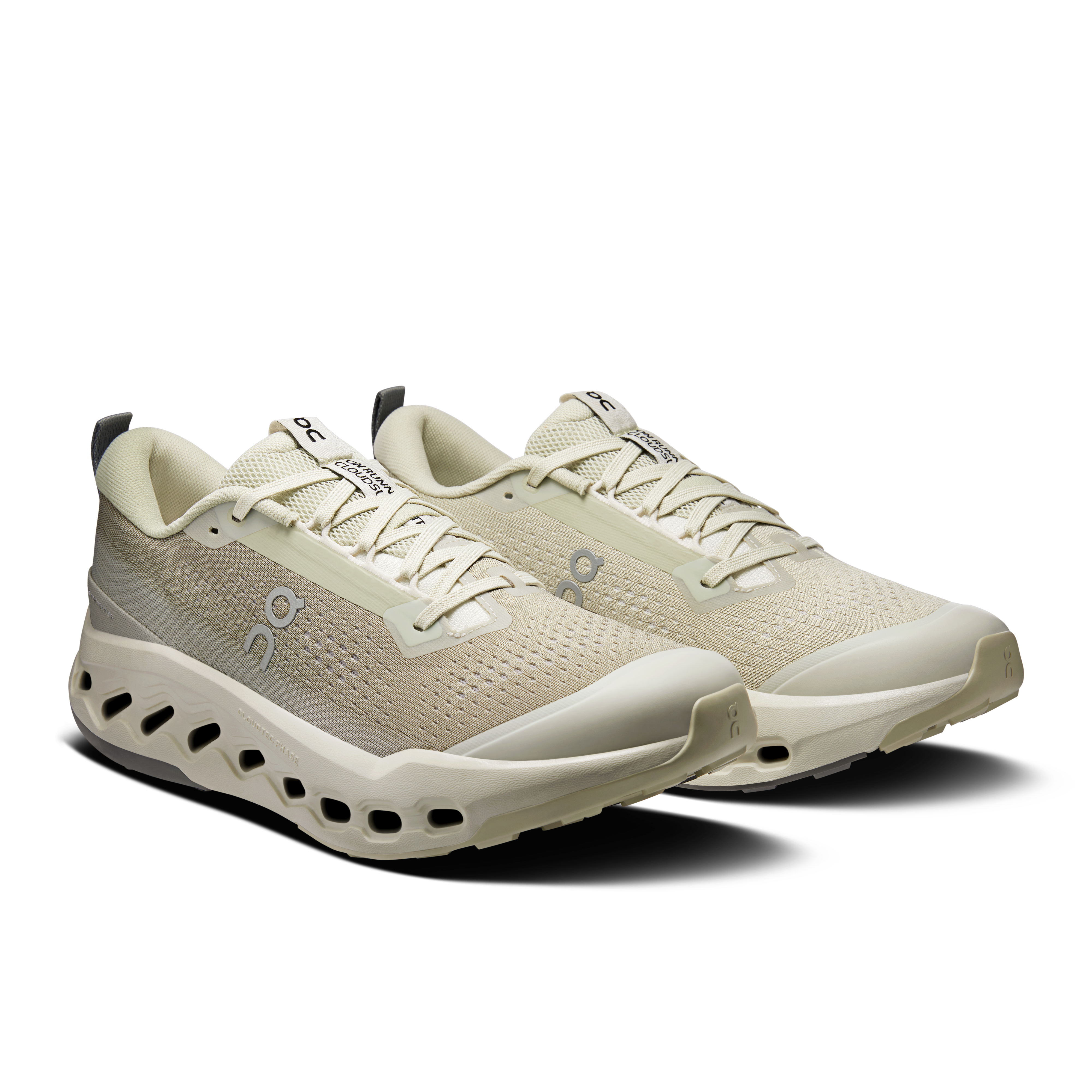 On Cloudsurfer Trail 2 Chalk & Ghost Herren Trailrunning Schuhe