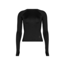 Studio Long-T Long-Sleeve Shirt in Black