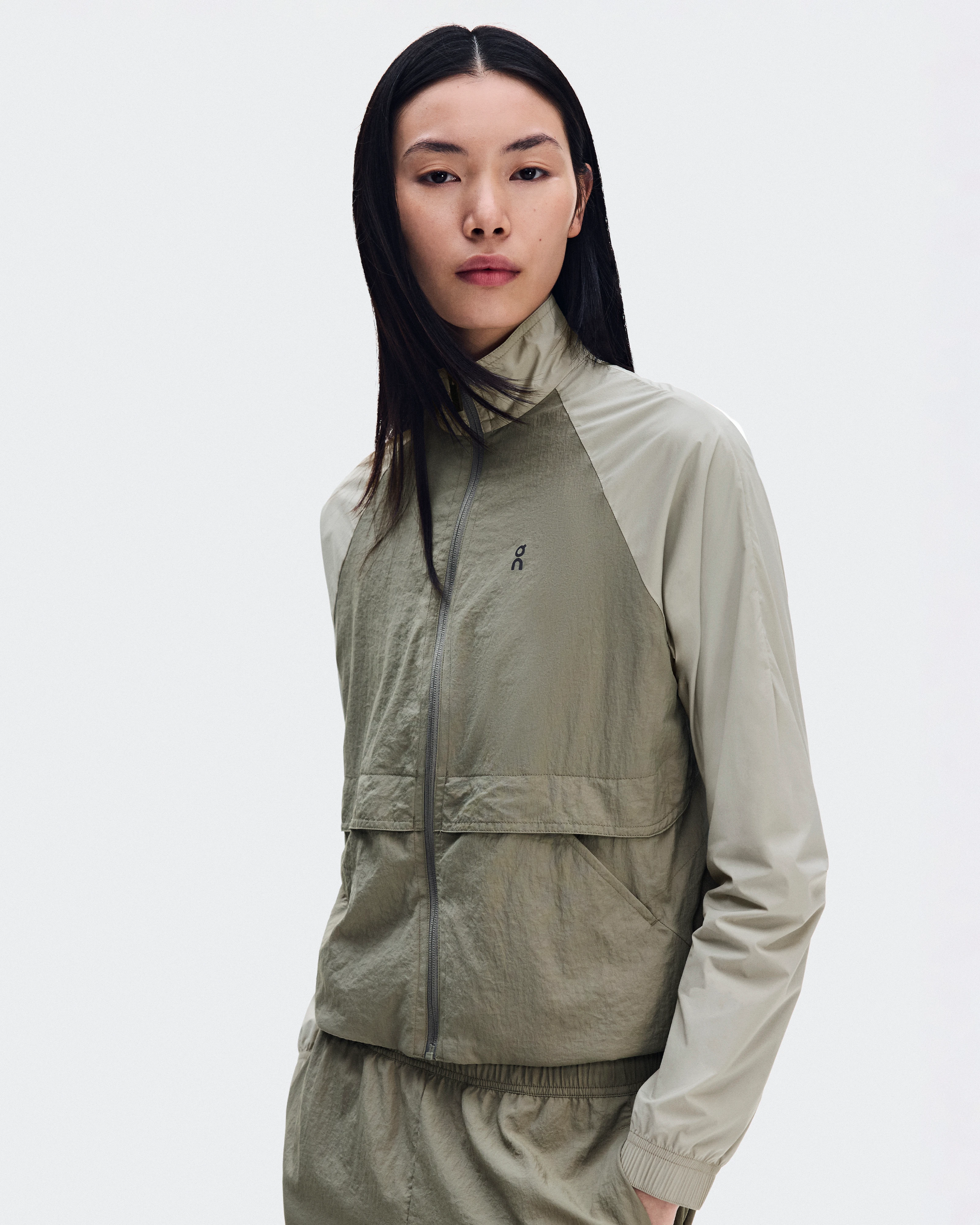 On All-Day Track Jacket Vetiver & Brume Women Track