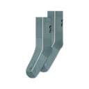 Court Sock High in Tide/Ivory