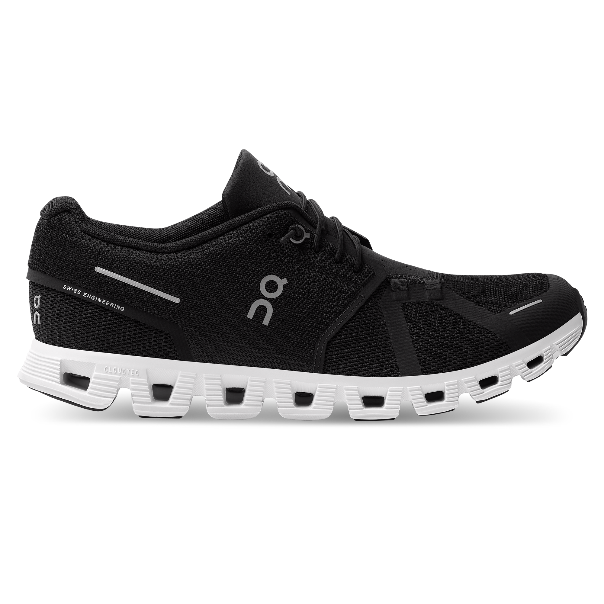 on cloud black tennis shoes