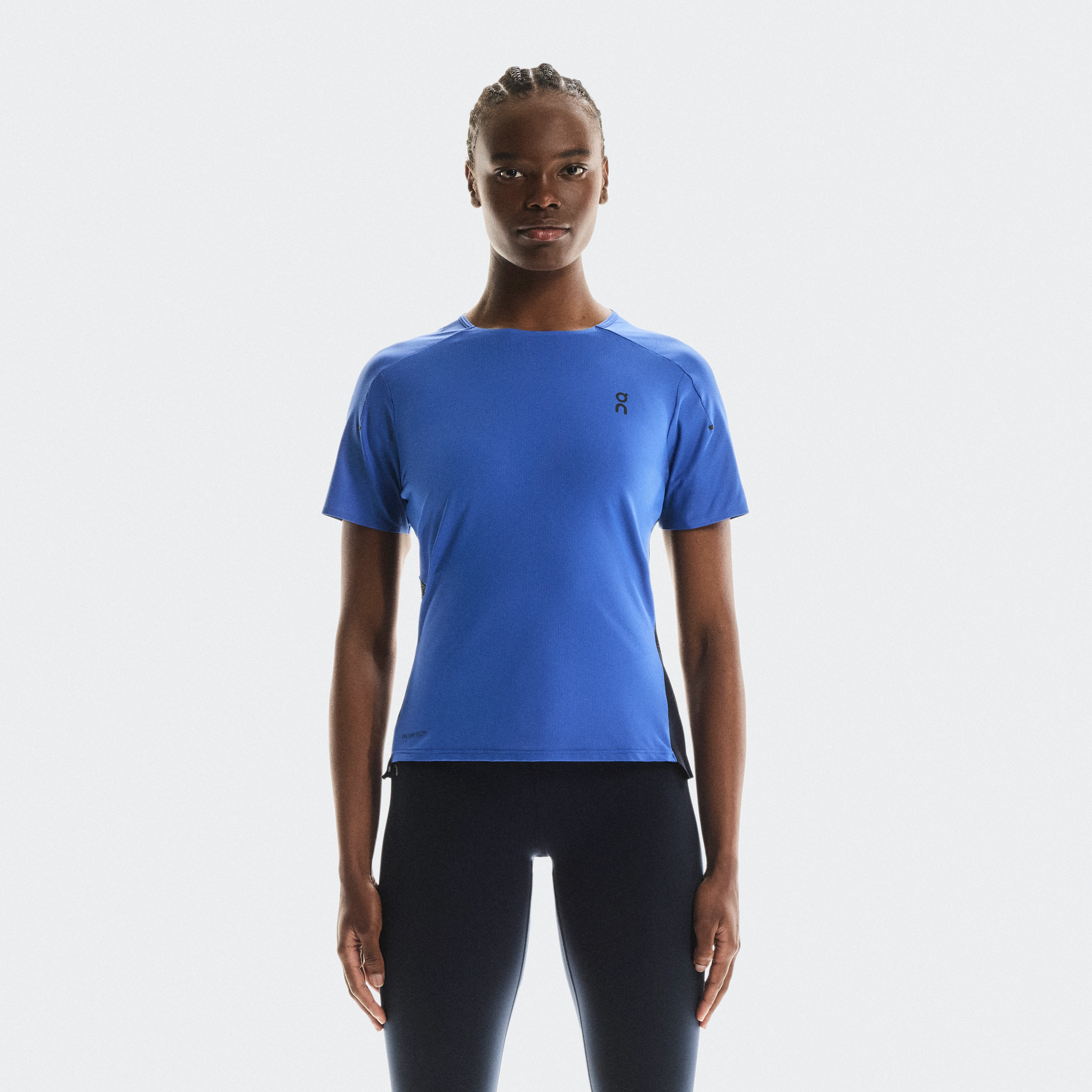 On Performance-T Blue Women Women – Long runs, short runs, warm weather Tops and t-shirts