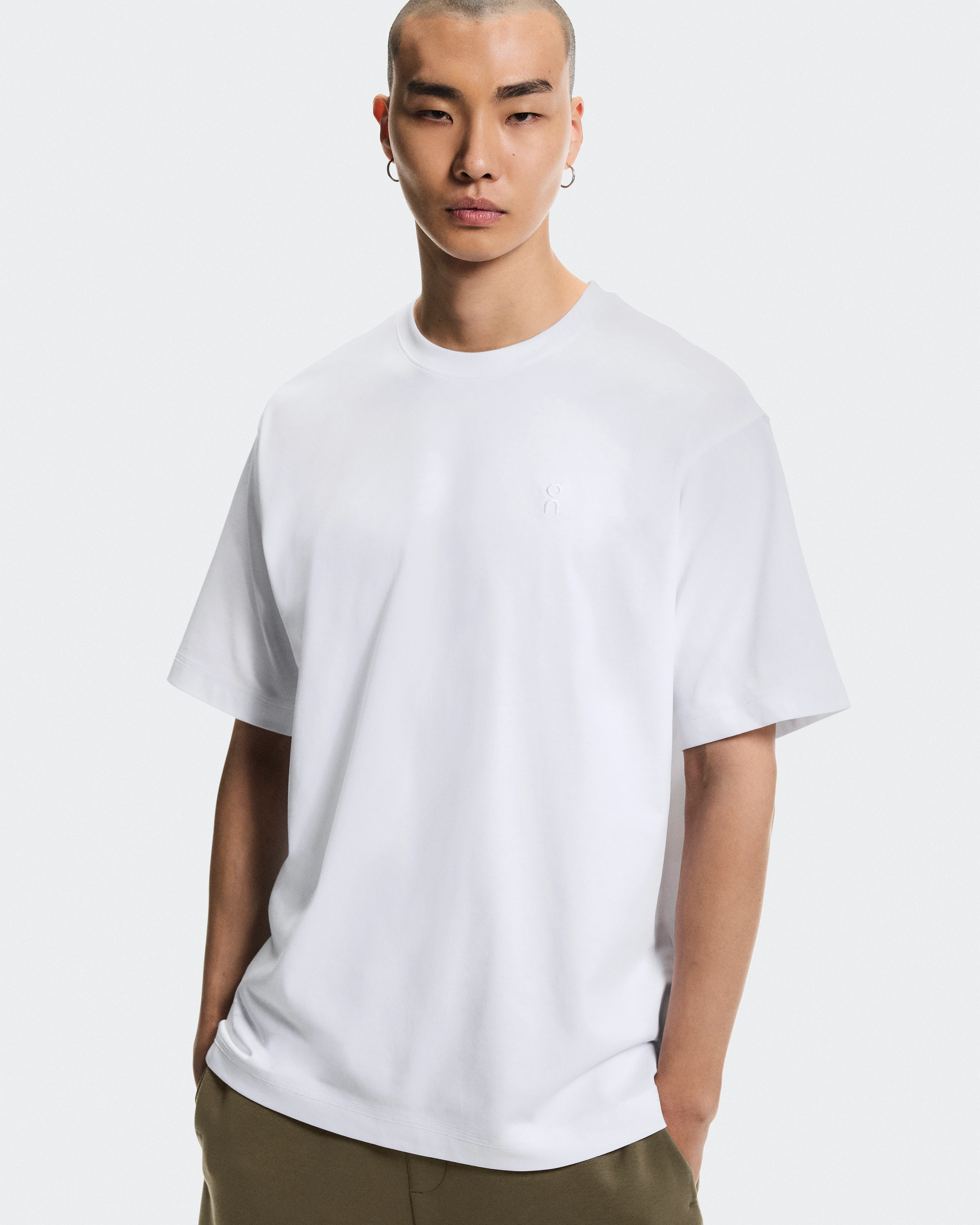 On Club Collective-T Geo White Men Tops and t-shirts