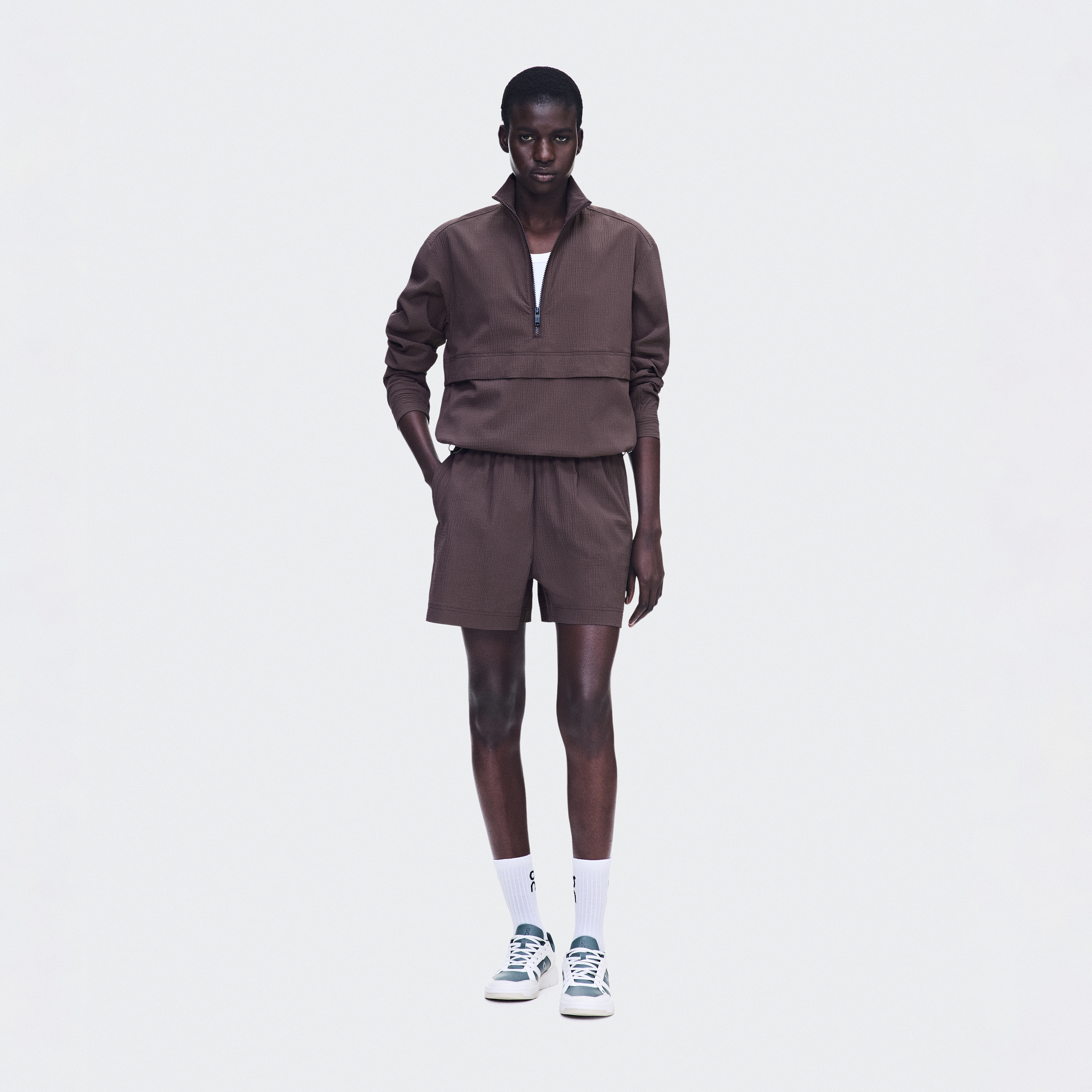 Courtside Shorts Eaze in Mulberry