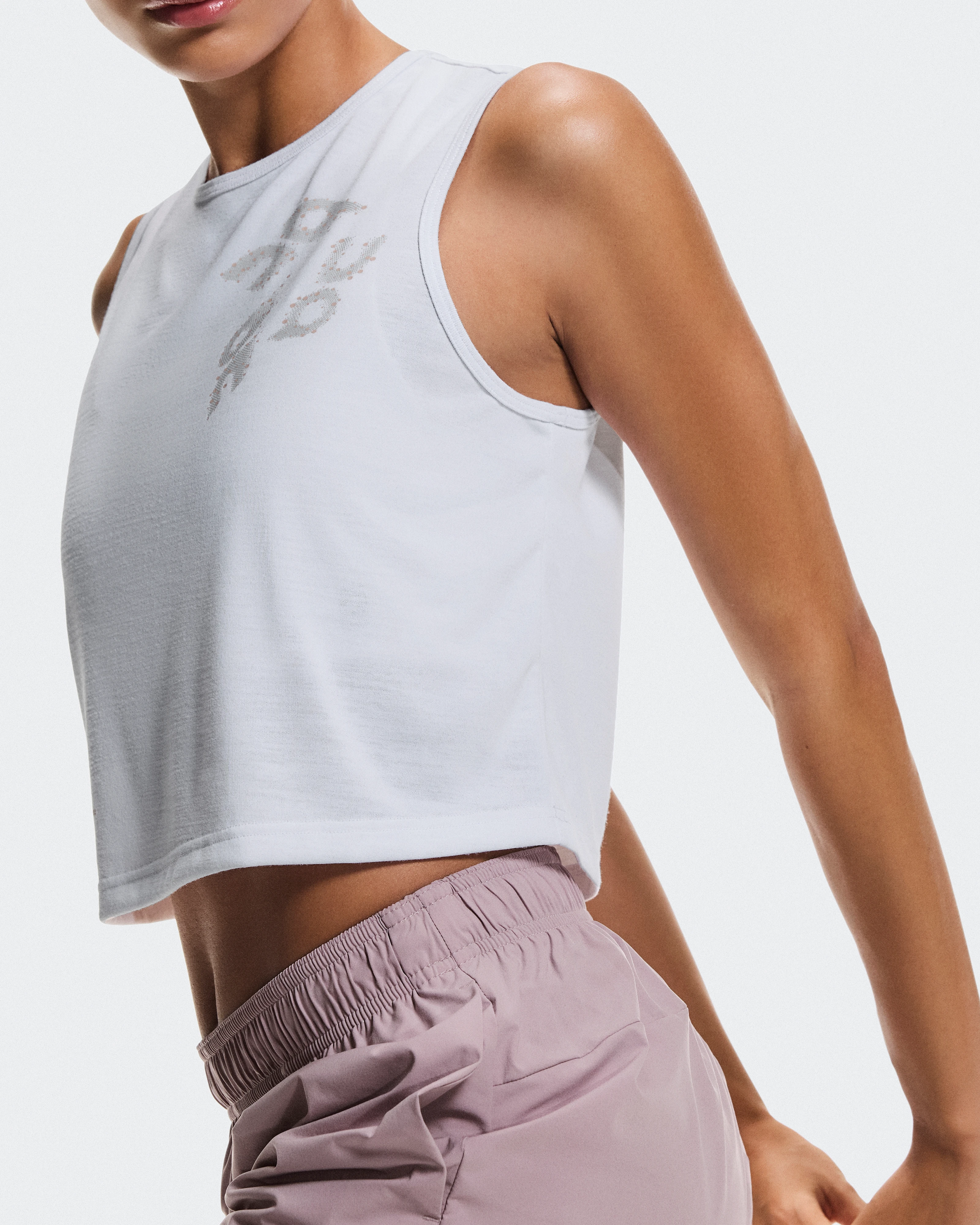 On On Run Tank White Women Tops and t-shirts