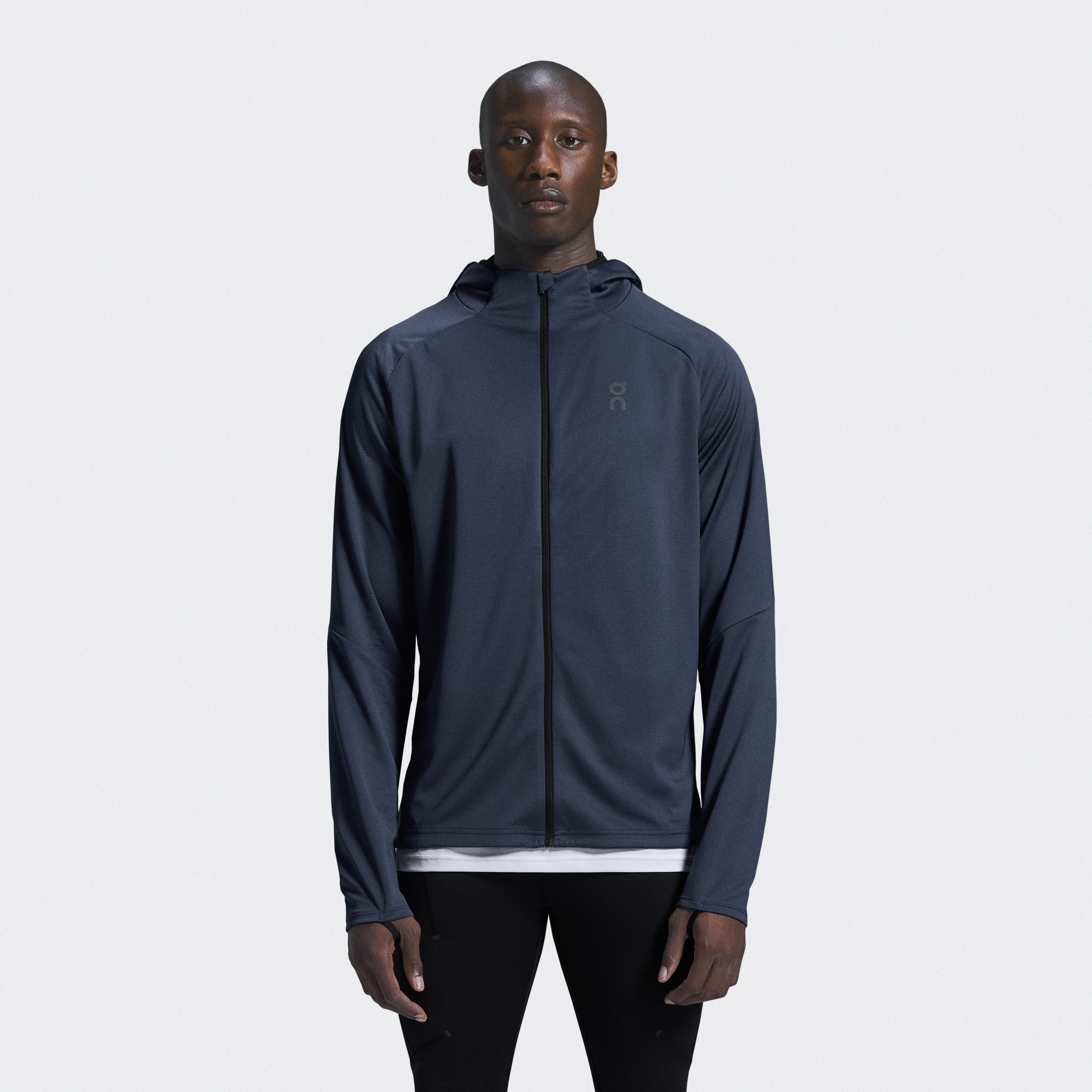 Climate Zip Hoodie in Midnight