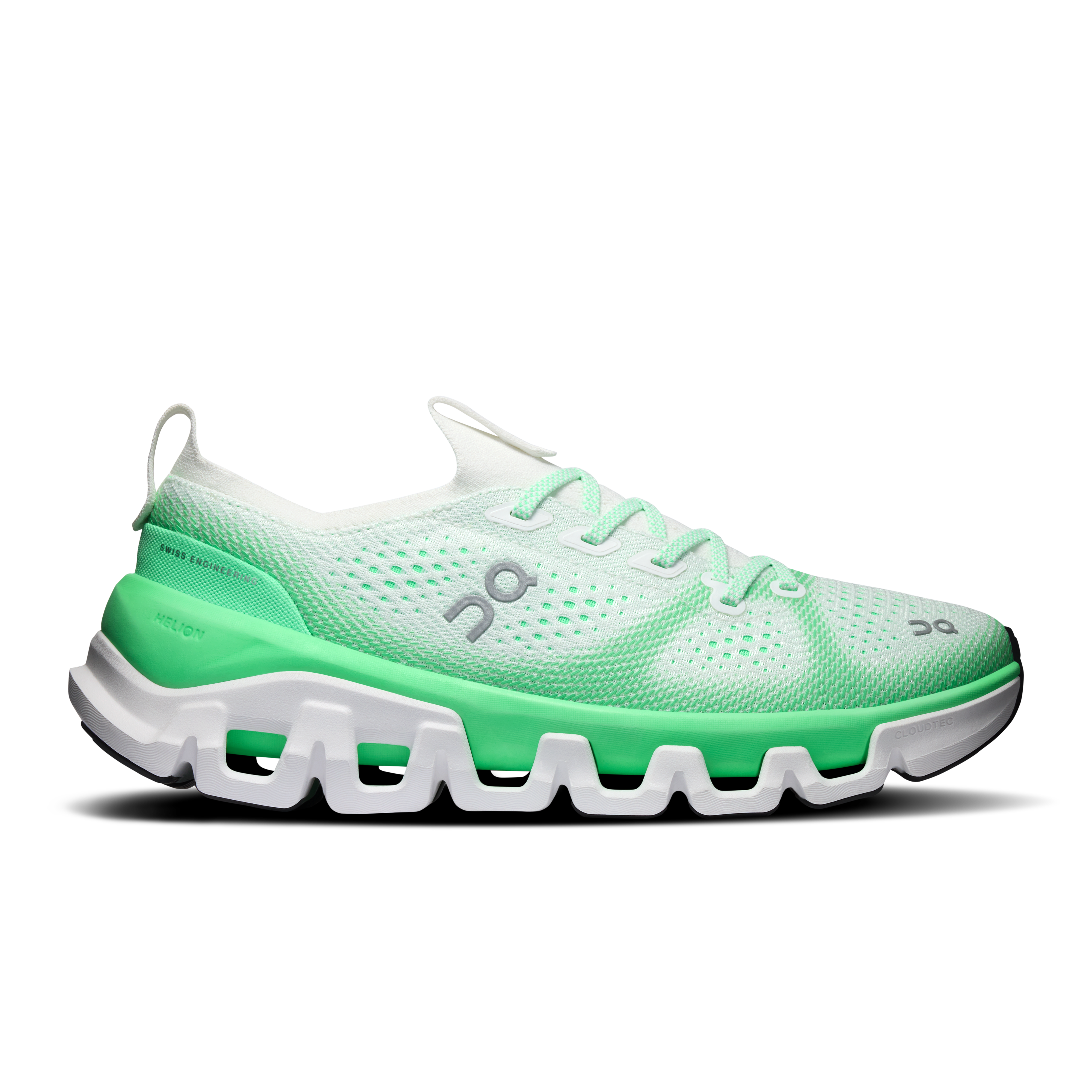Cloud X Tempo Gym Shoe in Ivory/Verdite