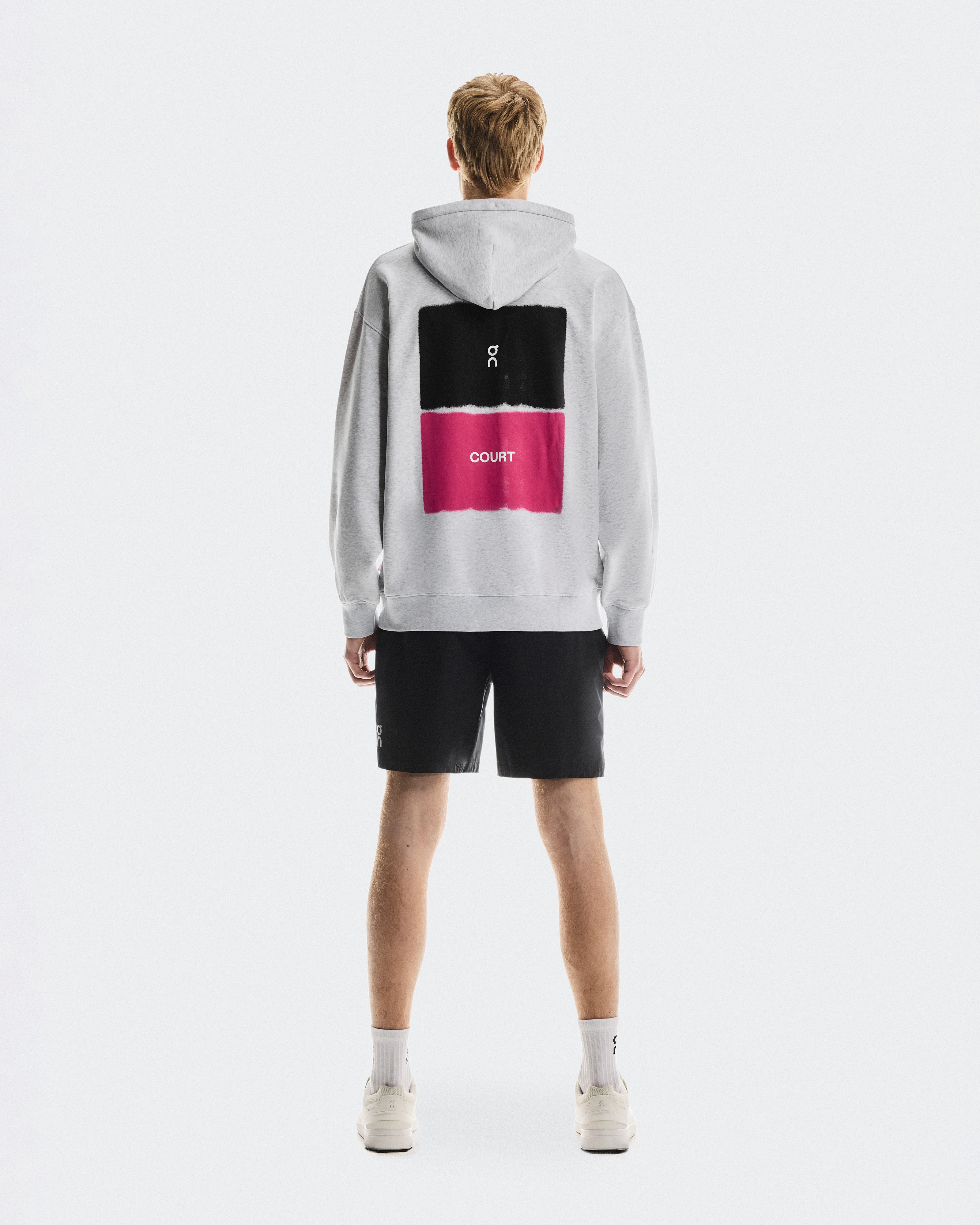 On Club Hoodie Court Crater Homme Sweats à capuche et sweats