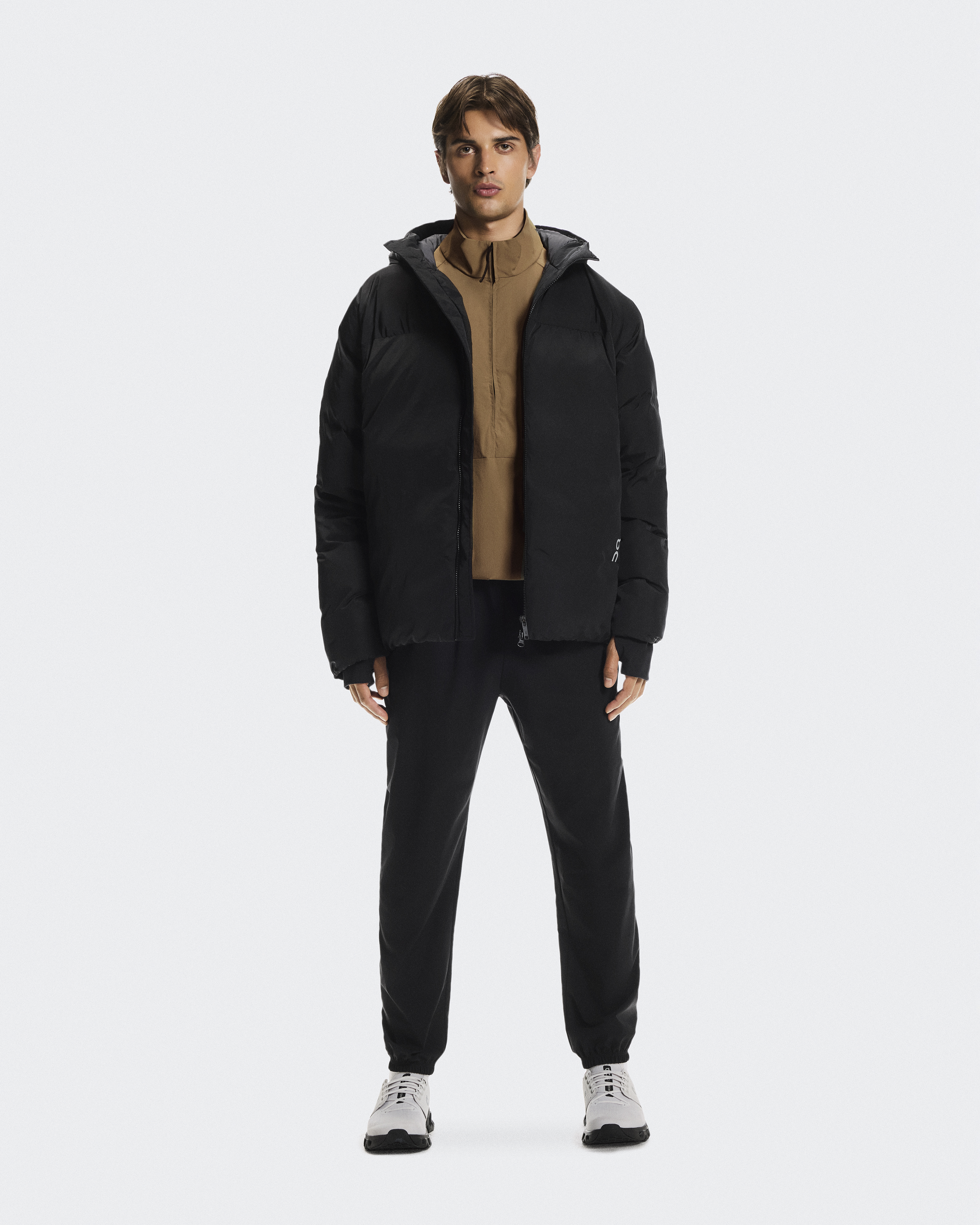 On All-Day Puffer Jacket para Hombre en Black, Talla: Medium, Polyester